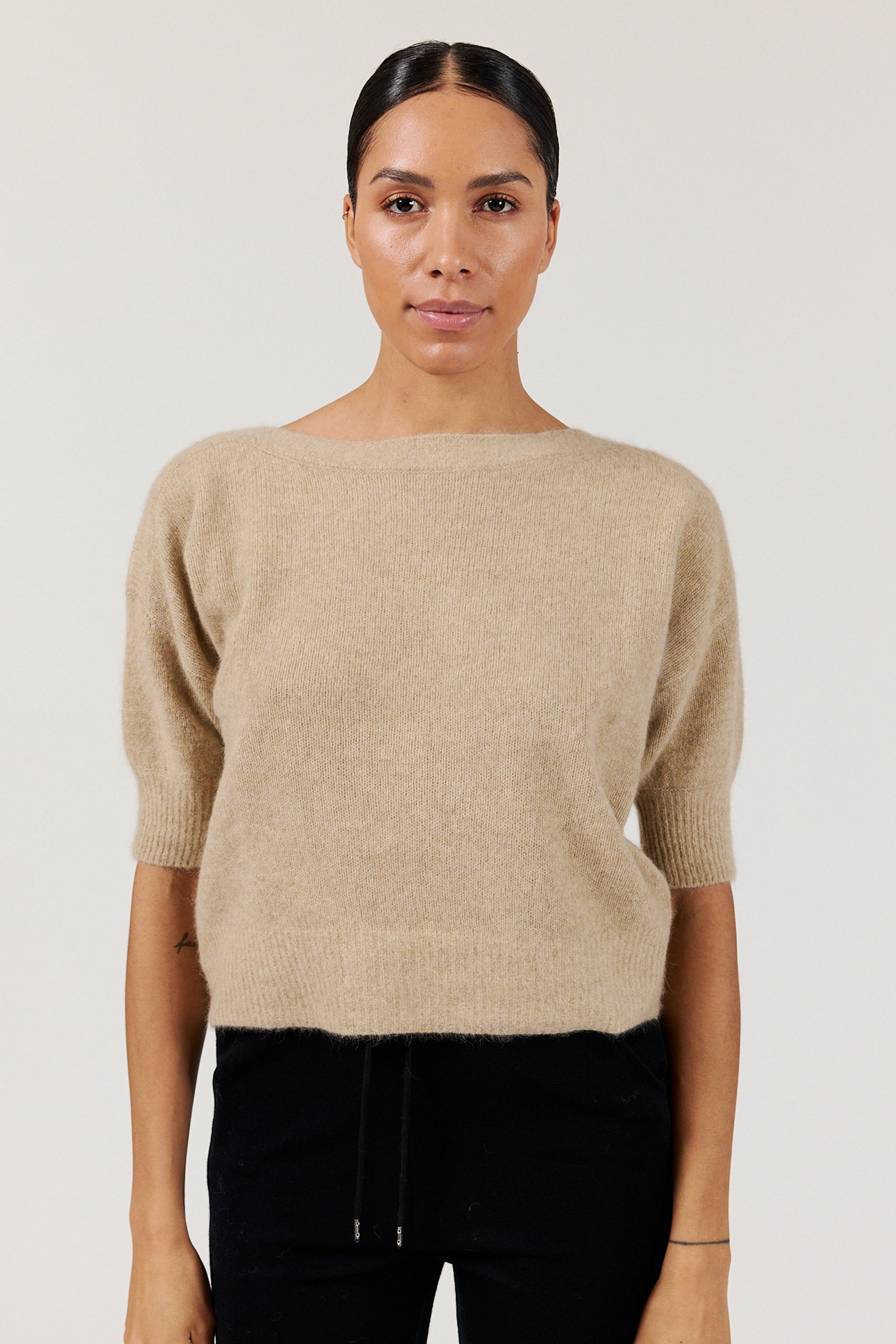 MOI SWEATER | Beige Mélange