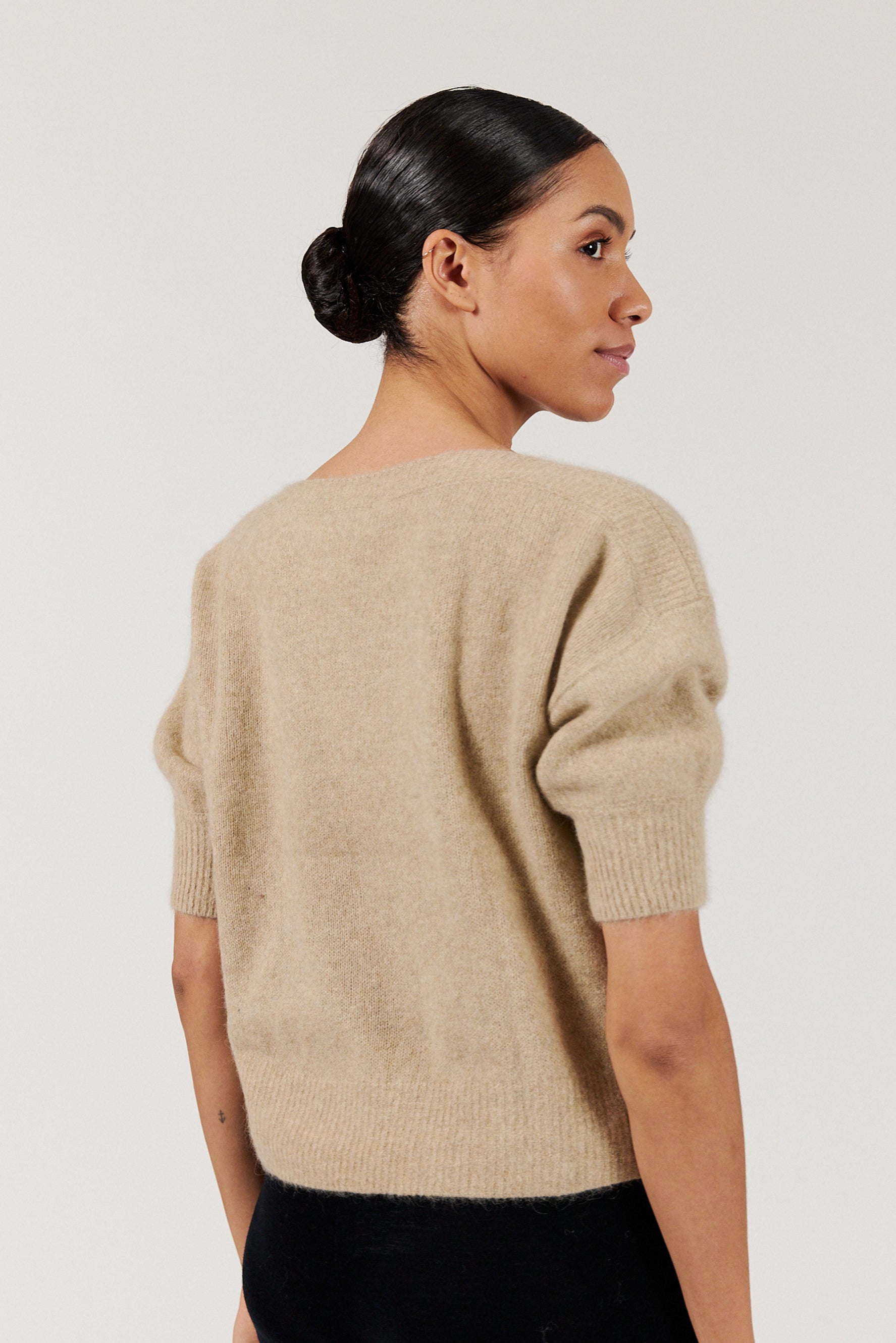 MOI SWEATER | Beige Mélange