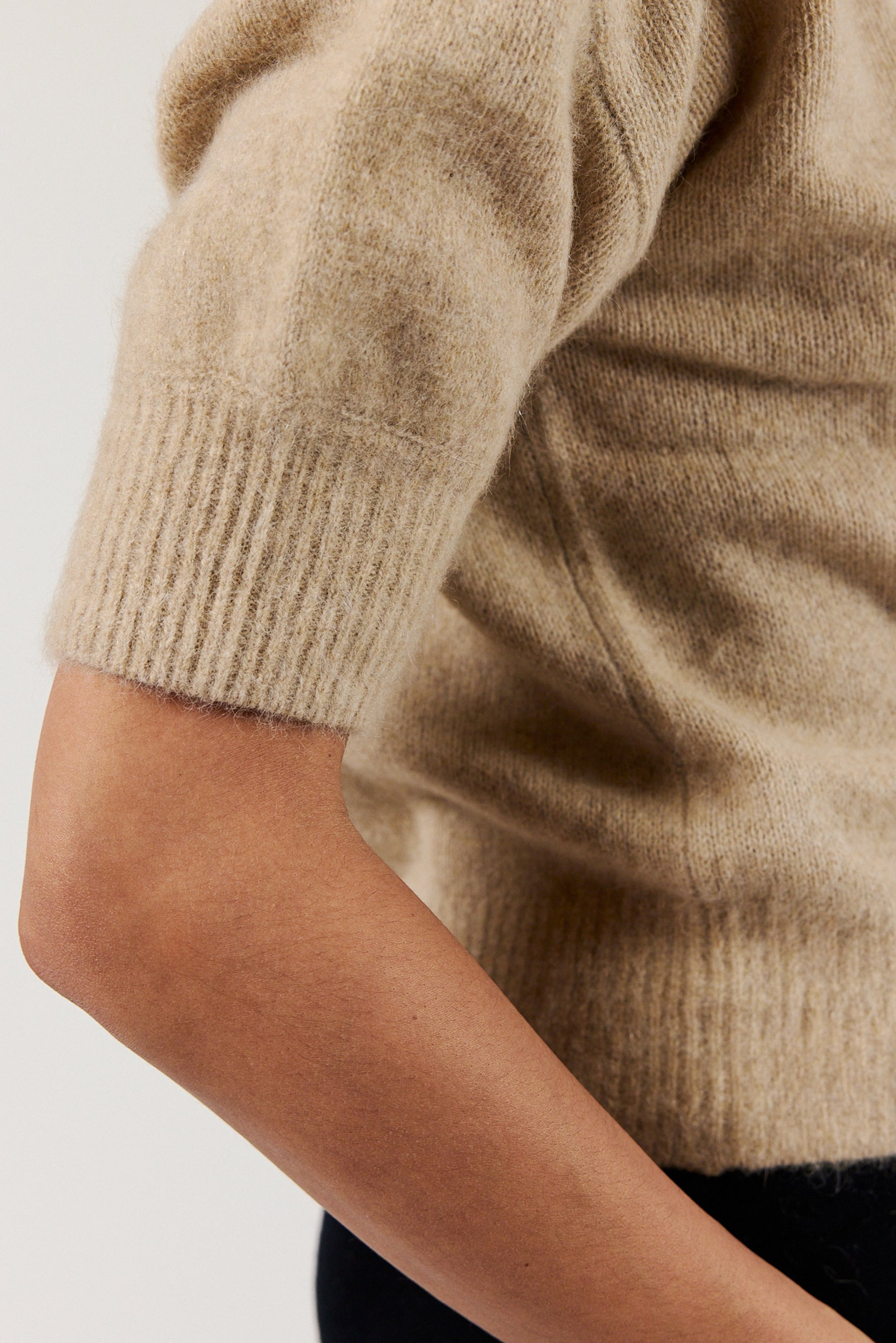 MOI SWEATER | Beige Mélange