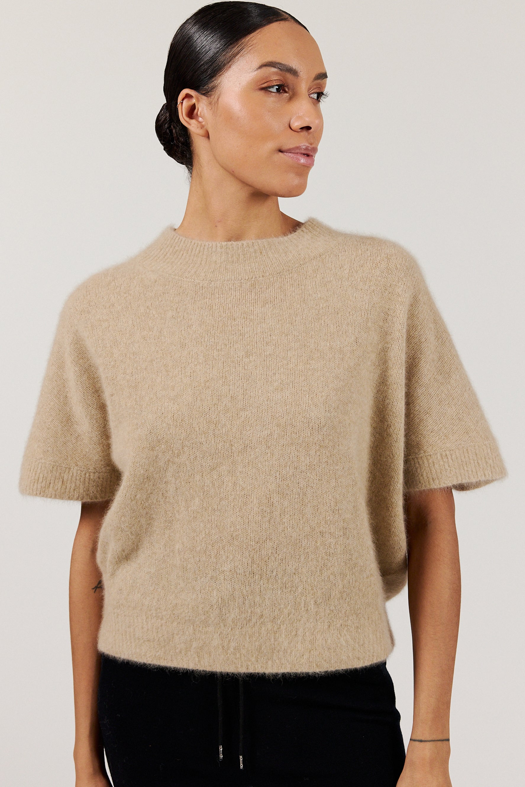 DOANNA SWEATER | Beige Mélange