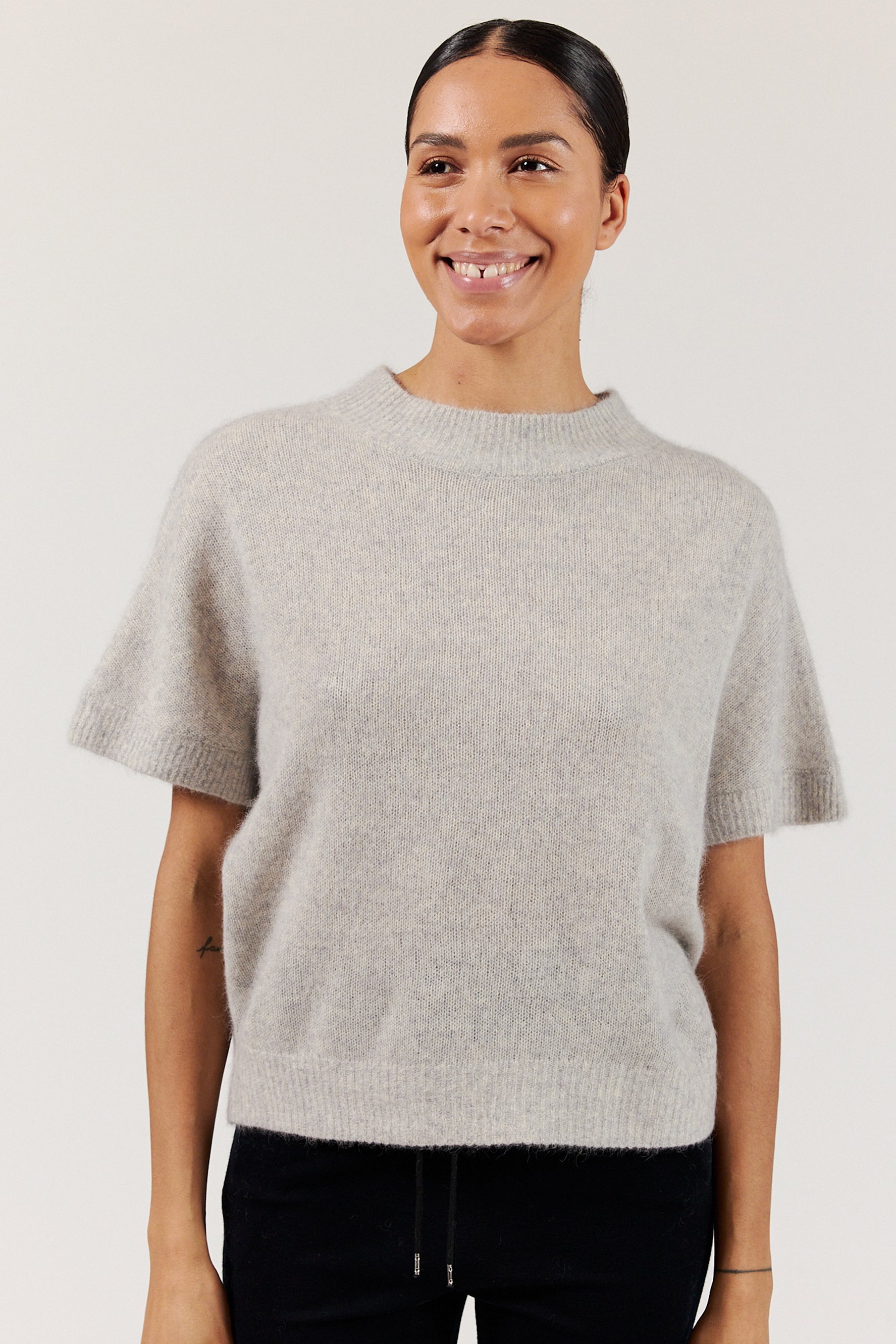 DOANNA SWEATER | Grey Melange