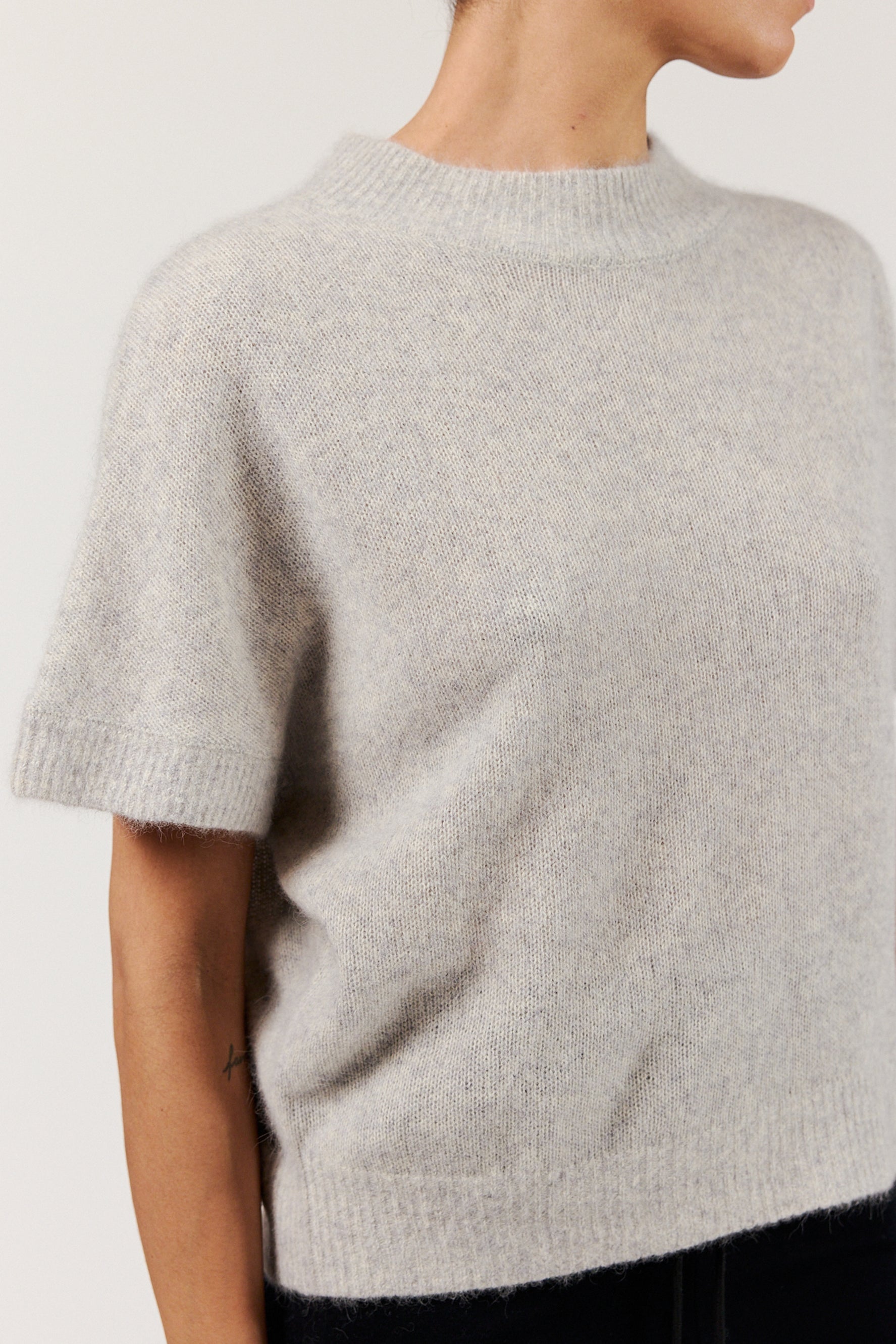 DOANNA SWEATER | Grey Melange