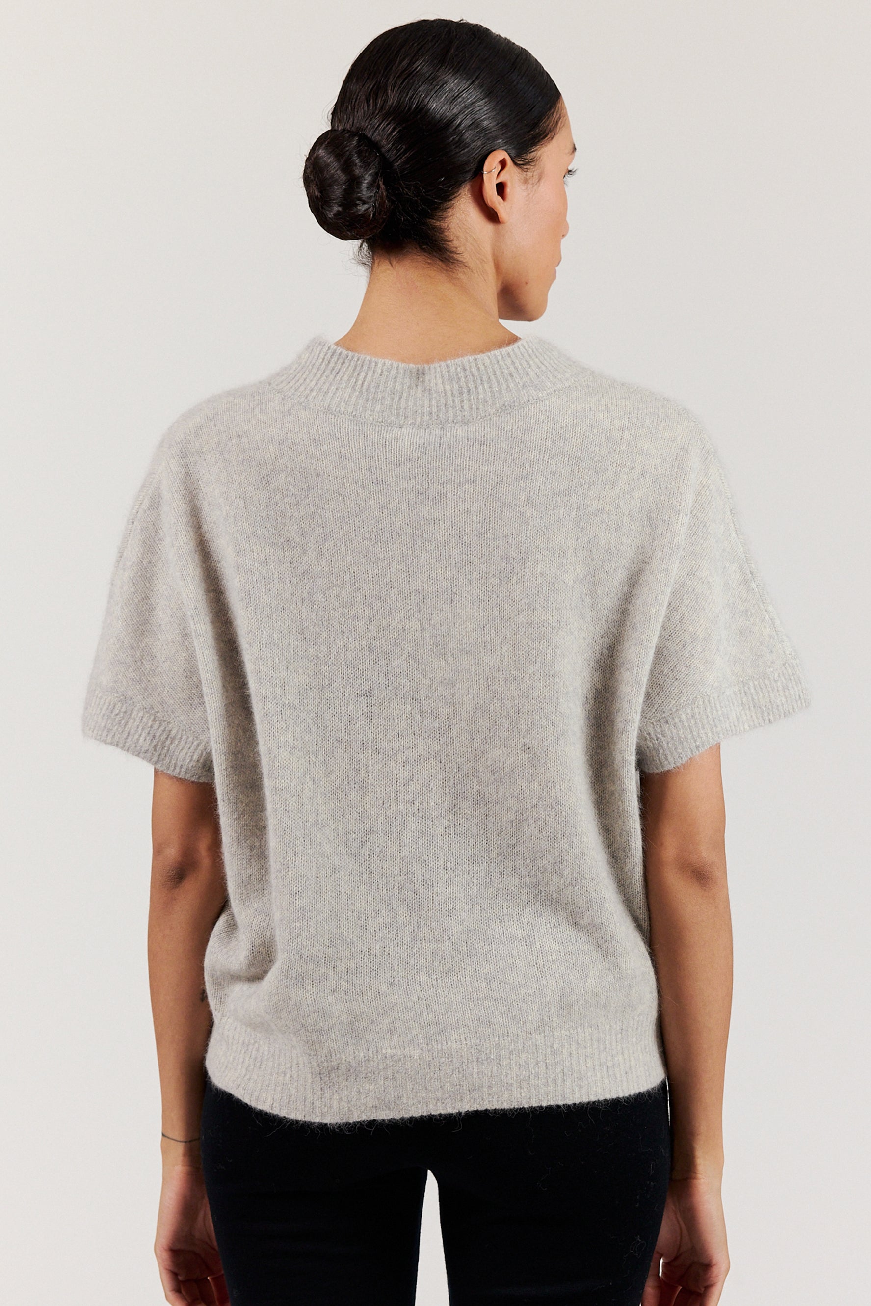 DOANNA SWEATER | Grey Melange