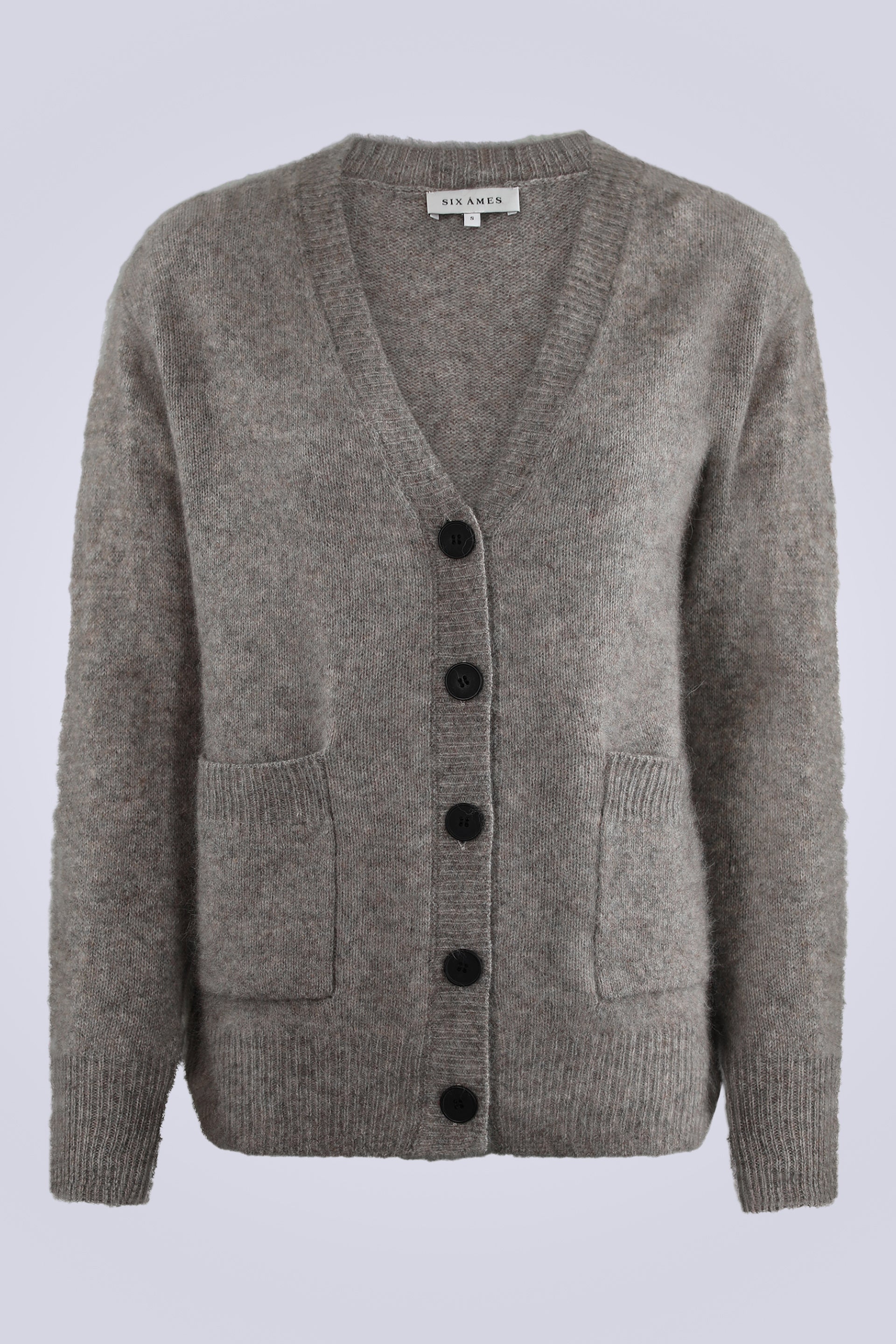 ALLYANA CARDIGAN Warm Grey-Beige