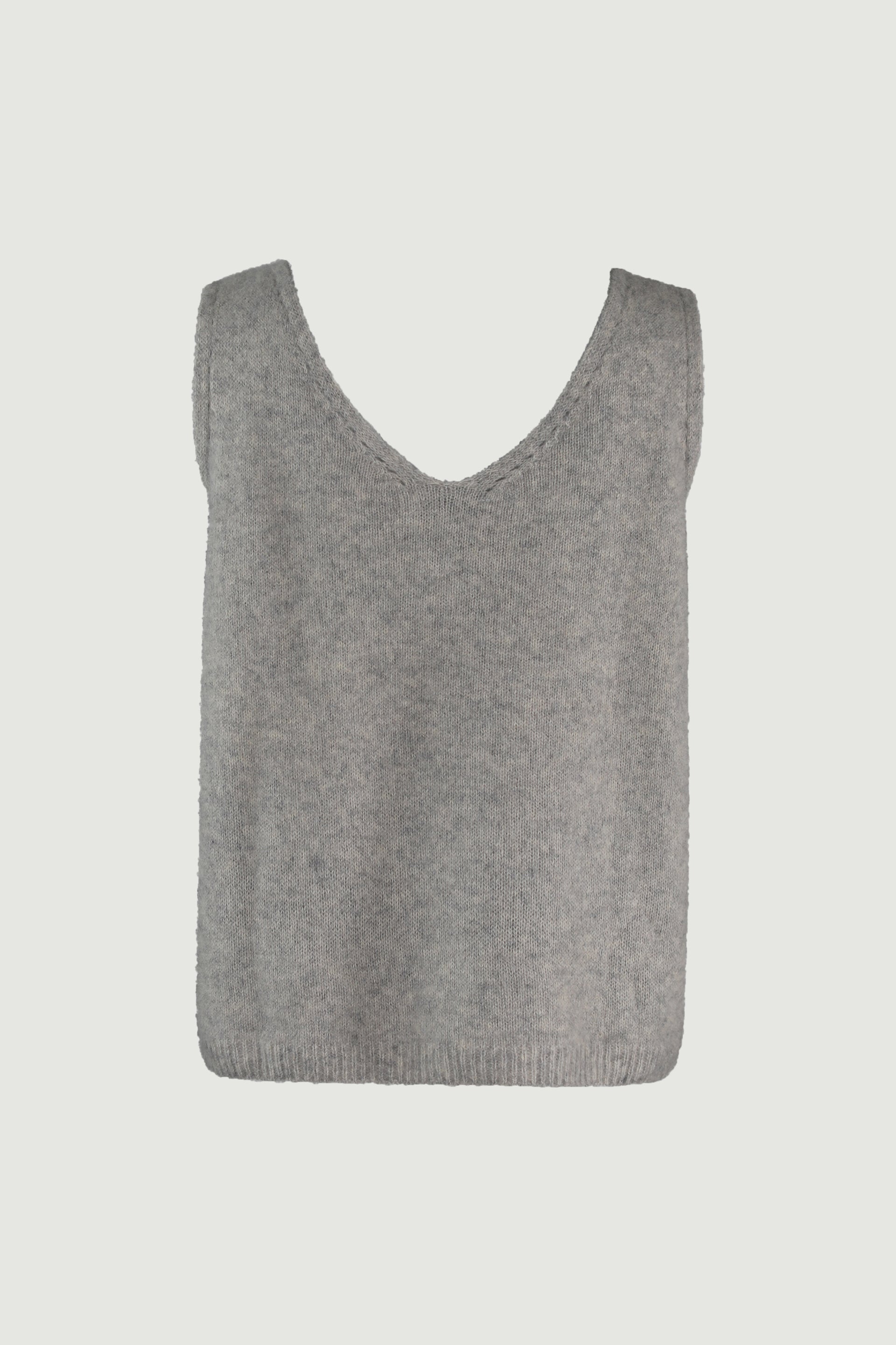 ZILLIA TOP | Grey Melange