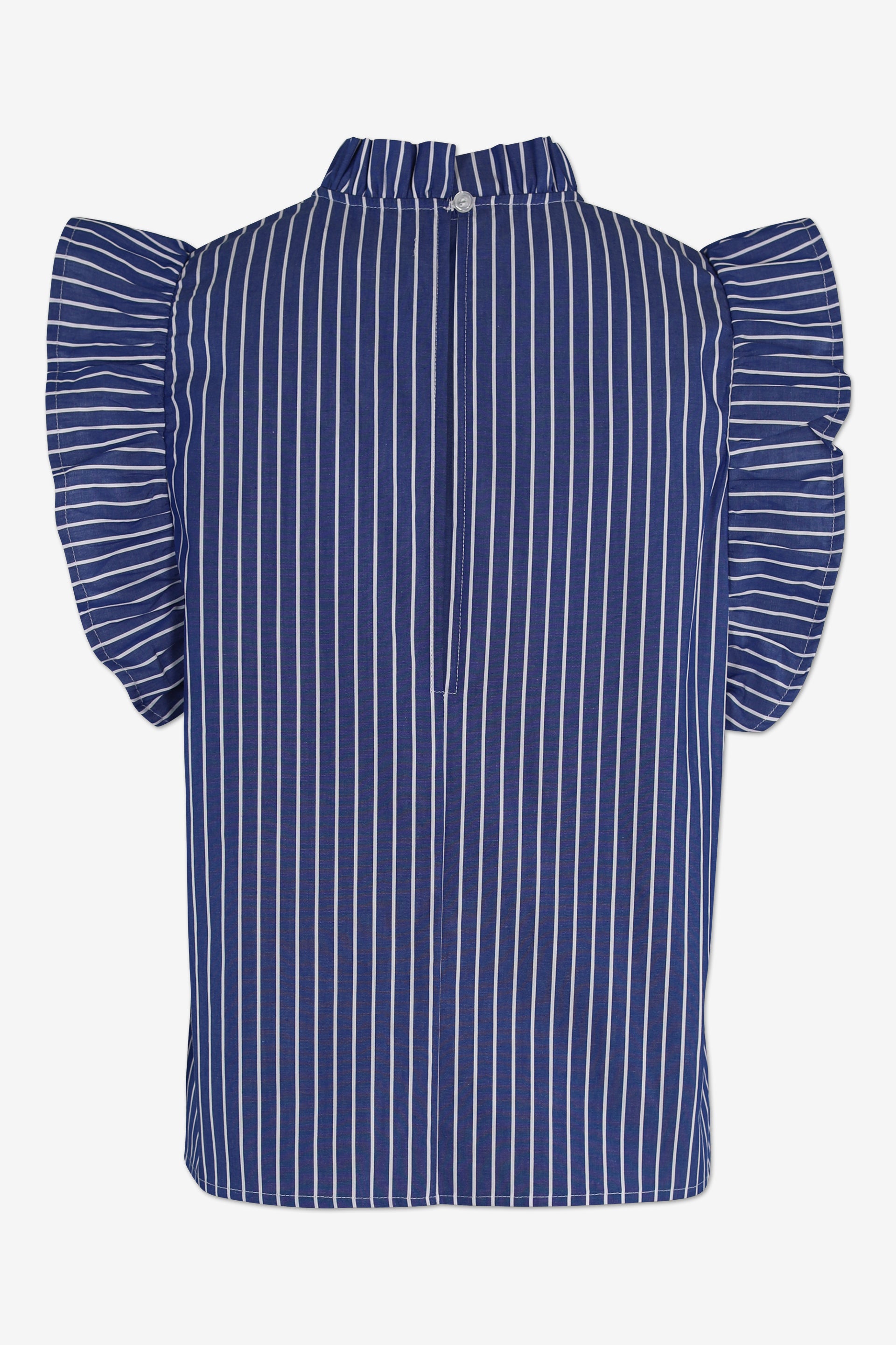 LUCY BLOUSE | Wall Street Stripe