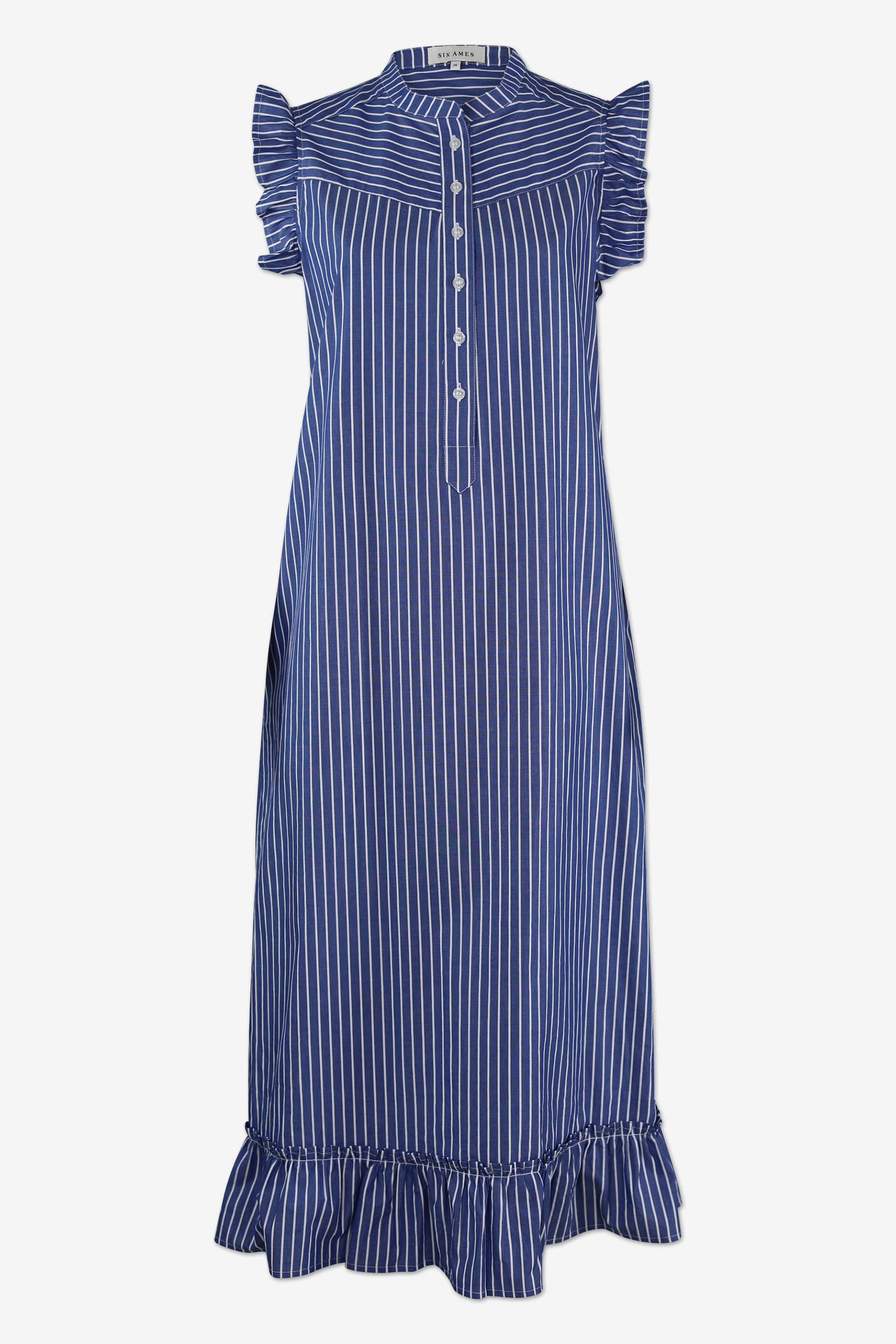 AVIAYA DRESS | Wall Street Stripe
