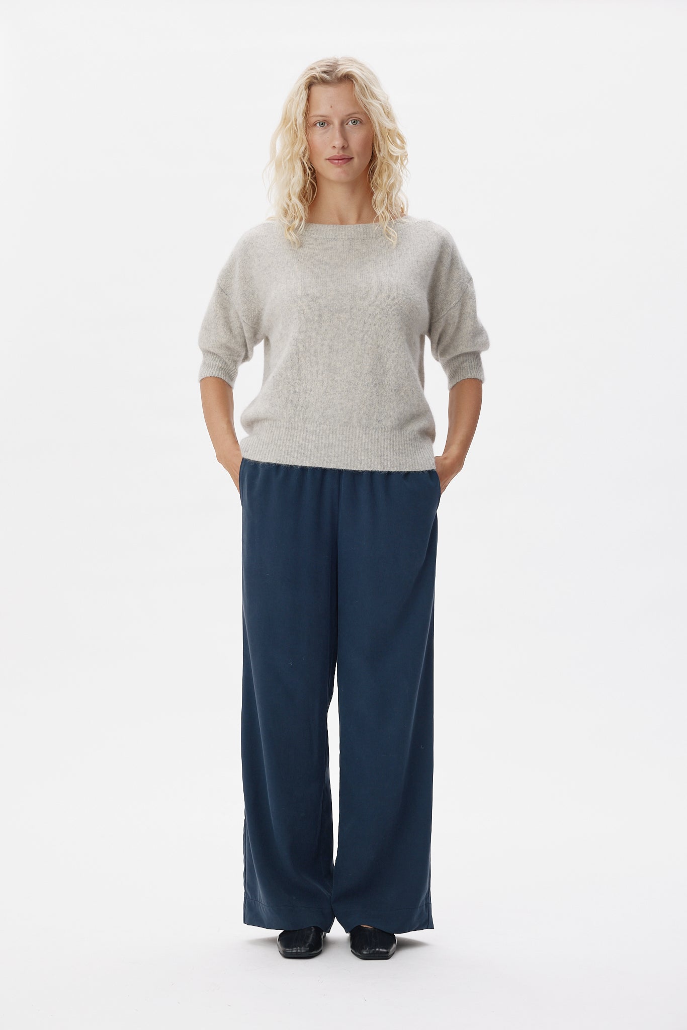 MOI SWEATER | Grey Melange