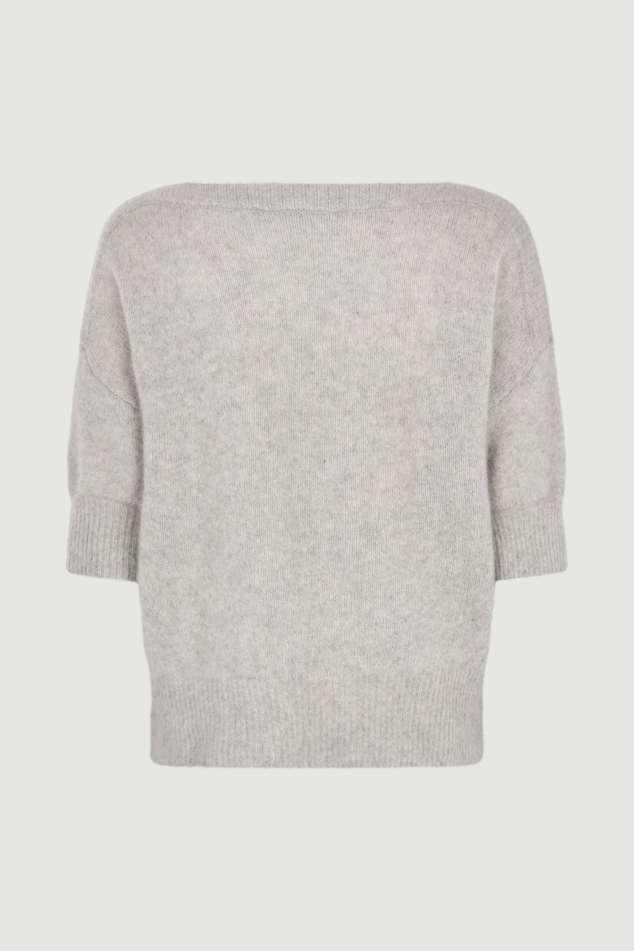 MOI SWEATER | Grey Melange