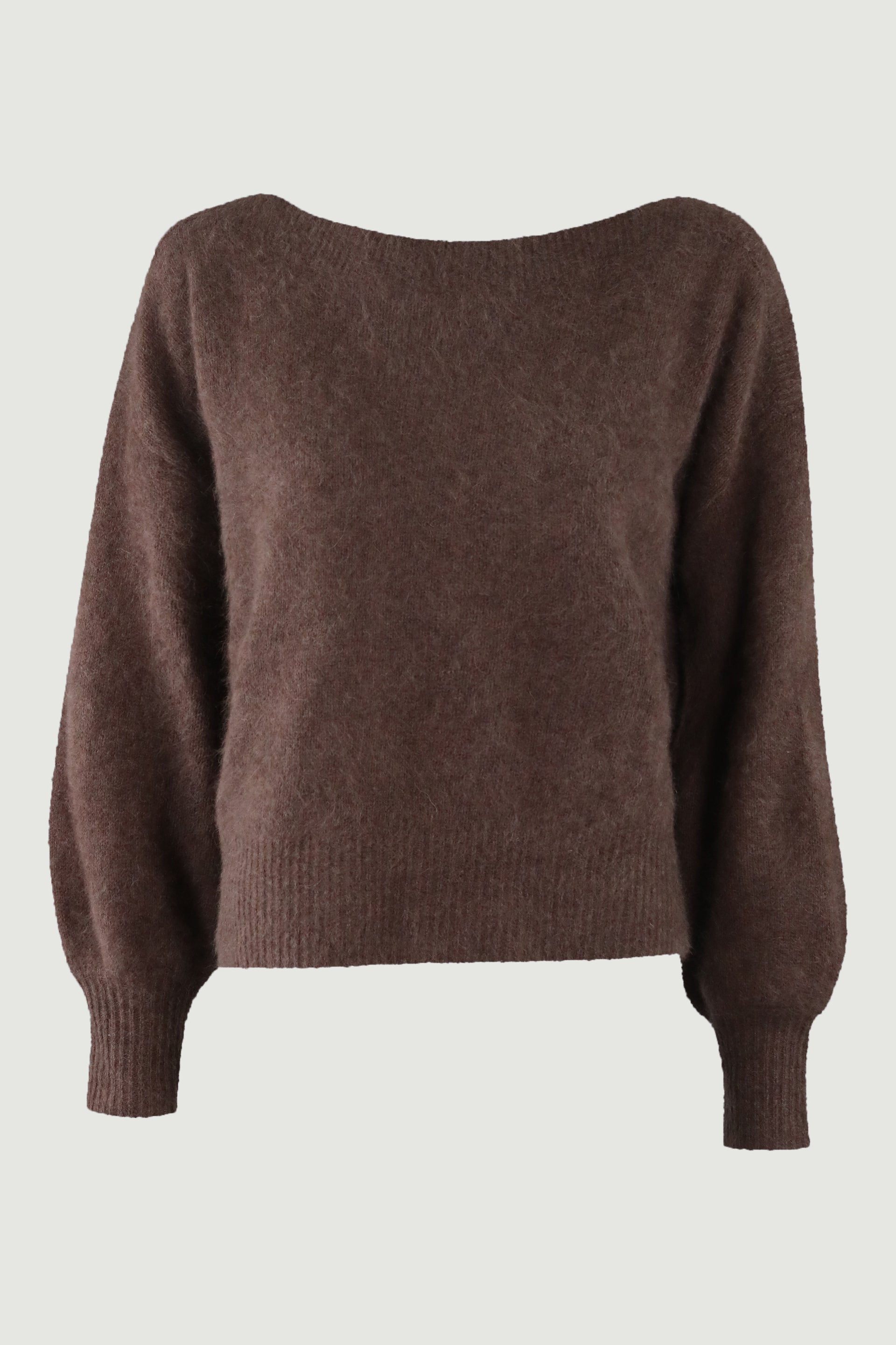 MALOU SWEATER | Chocolate Mélange