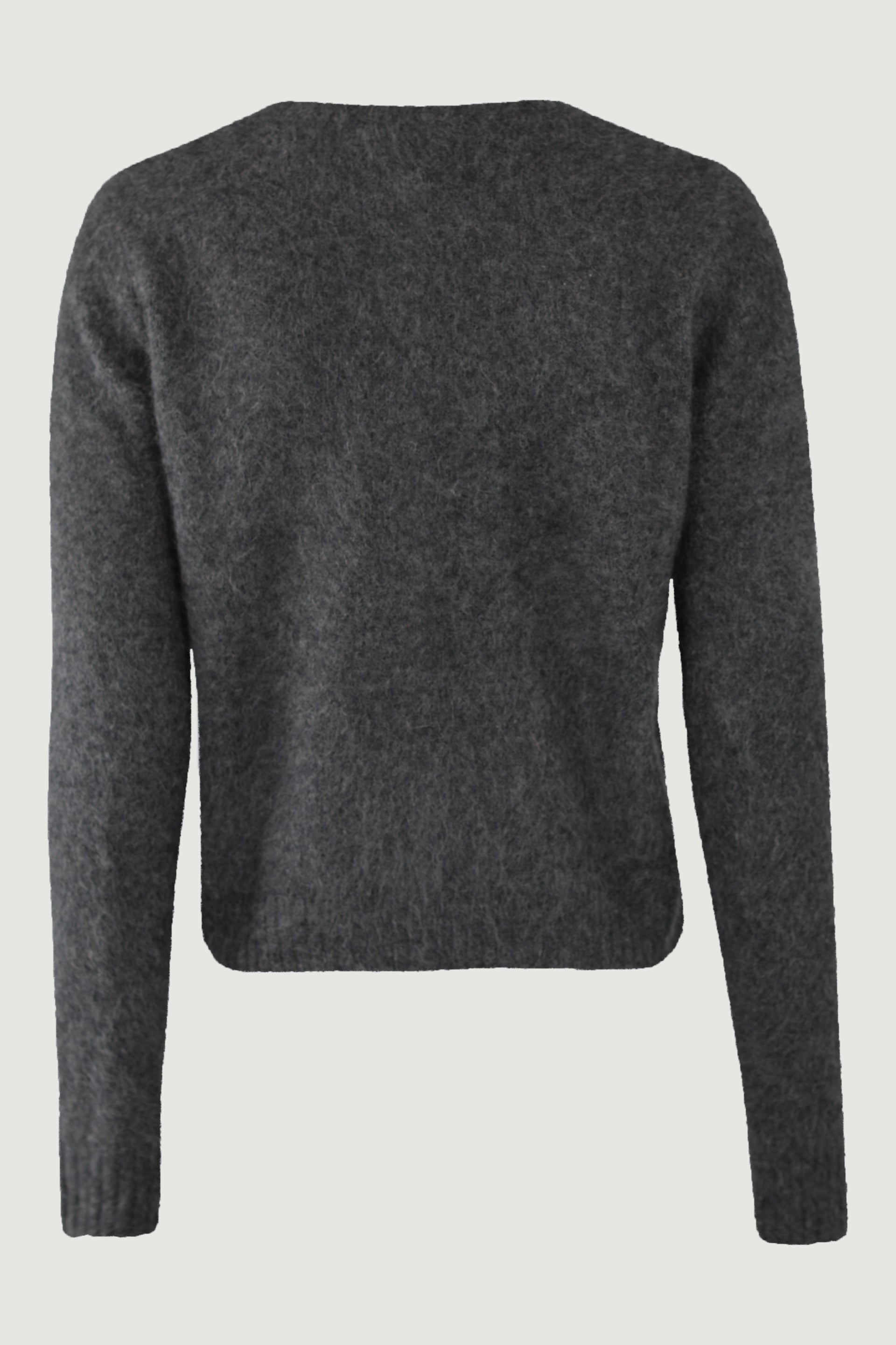 ULRIKKA CARDIGAN | Dark Grey Melange