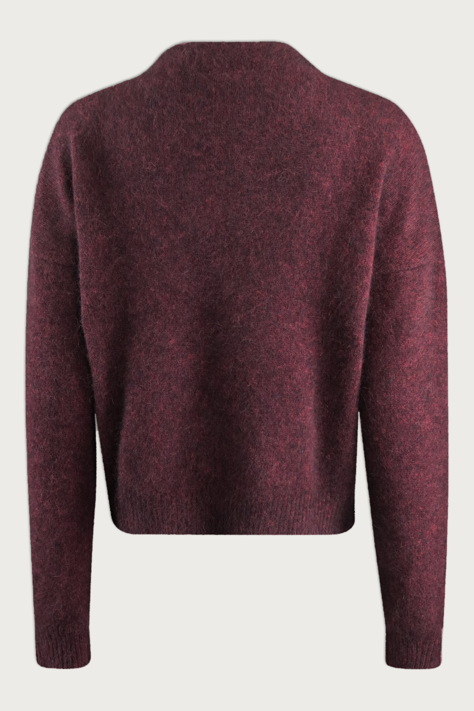 UTTA SWEATER | Red Wine Melange
