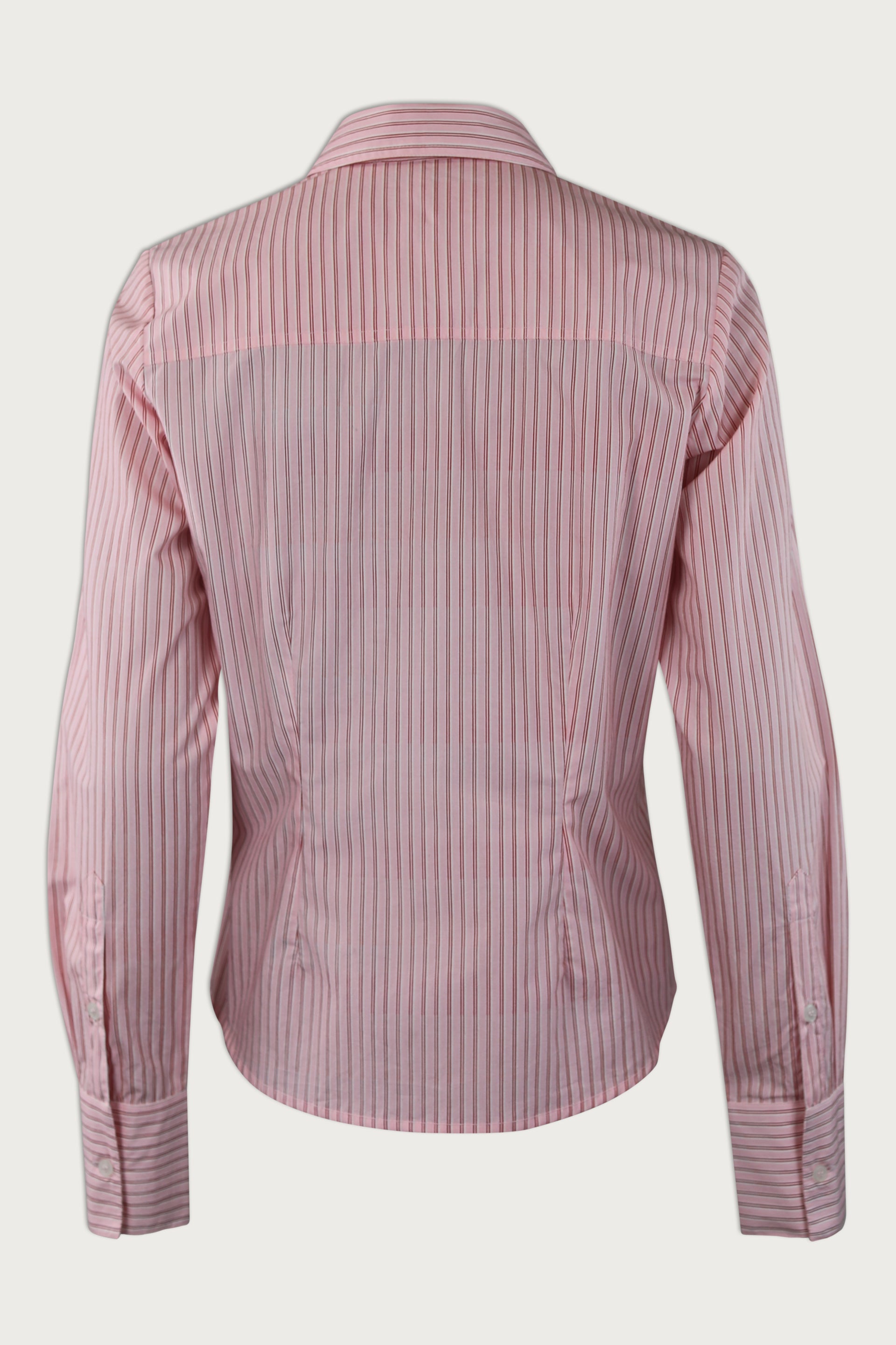 JEAN STRIPE SHIRT | Pink Stripe