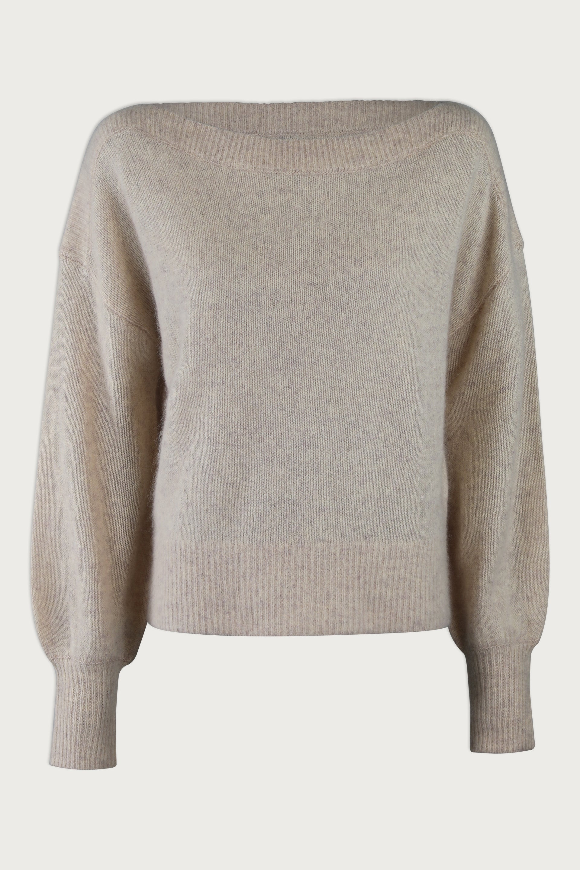 MALOU SWEATER | Off White Melange