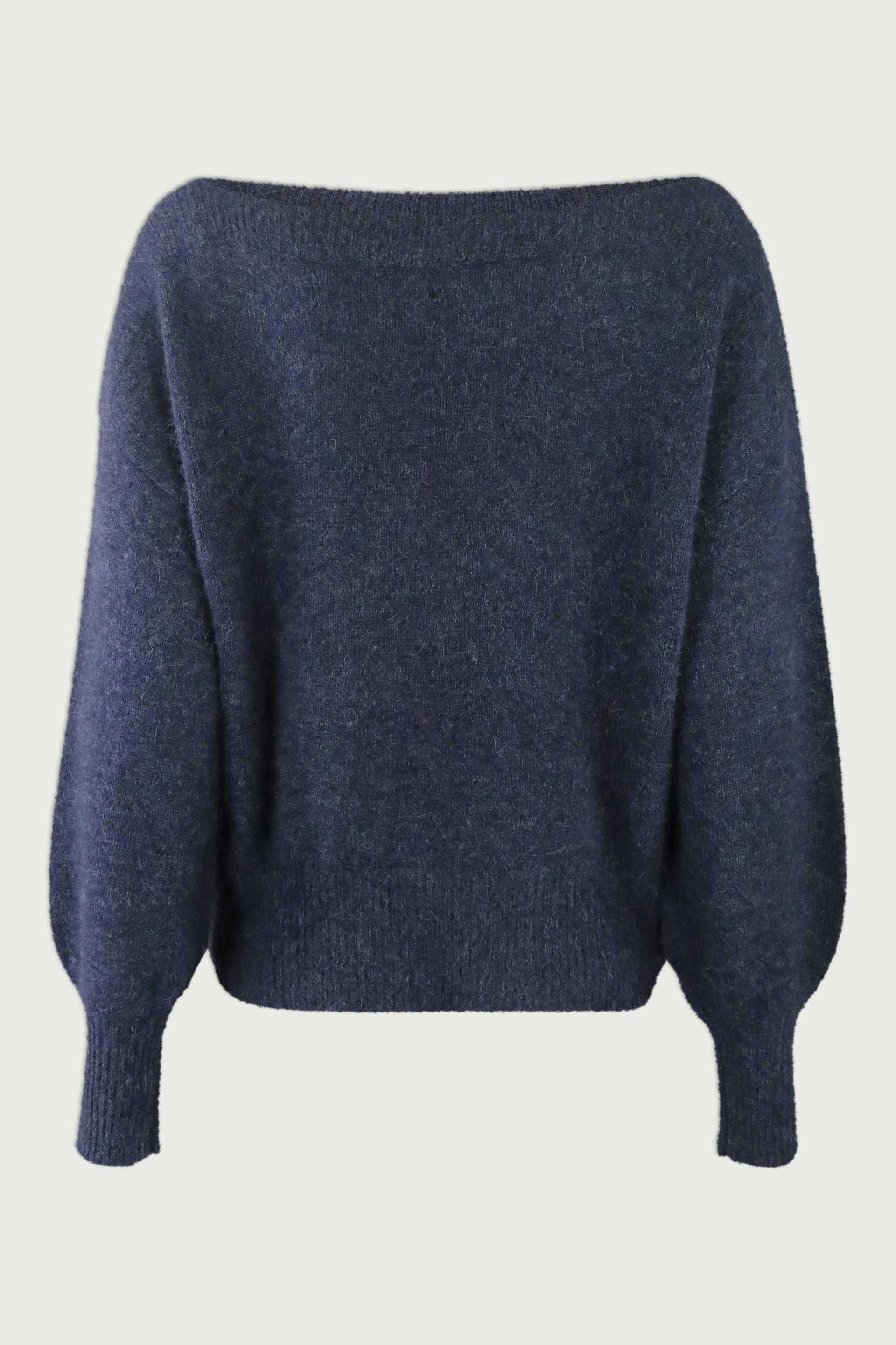 MALOU SWEATER | Deep Blue Melange