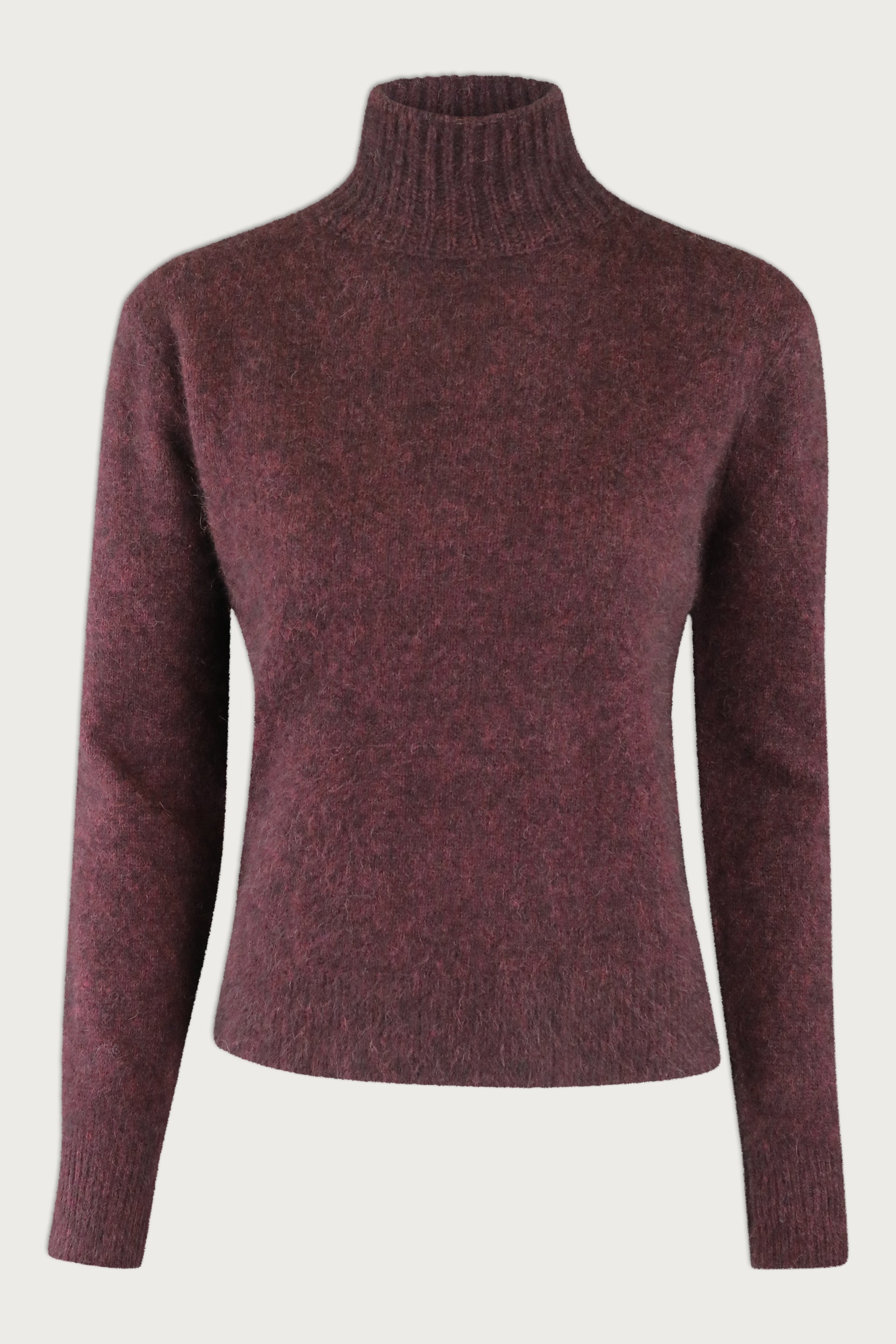 JADE SWEATER | Red Wine Melange