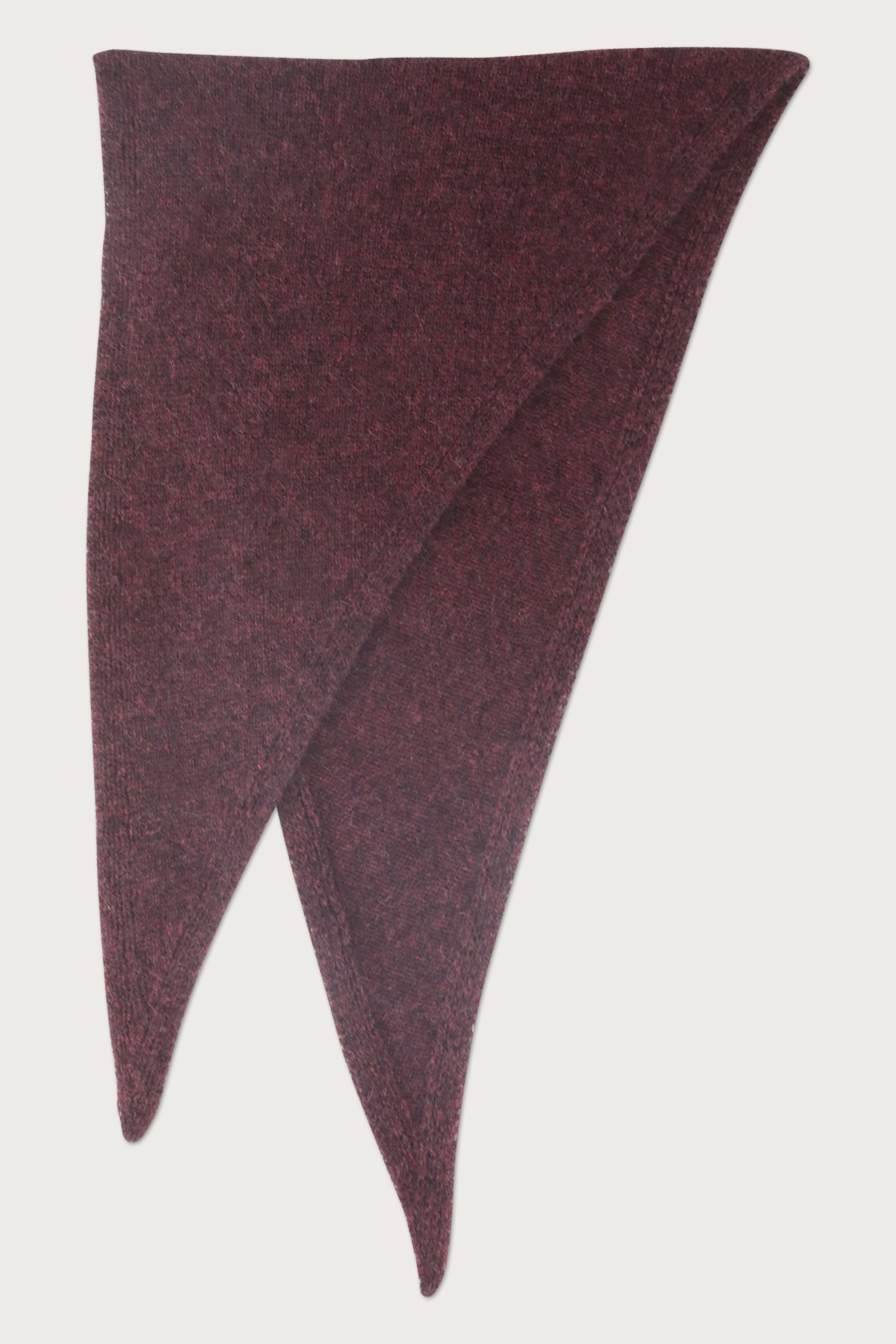 PAULA SCARF | Red Wine Melange