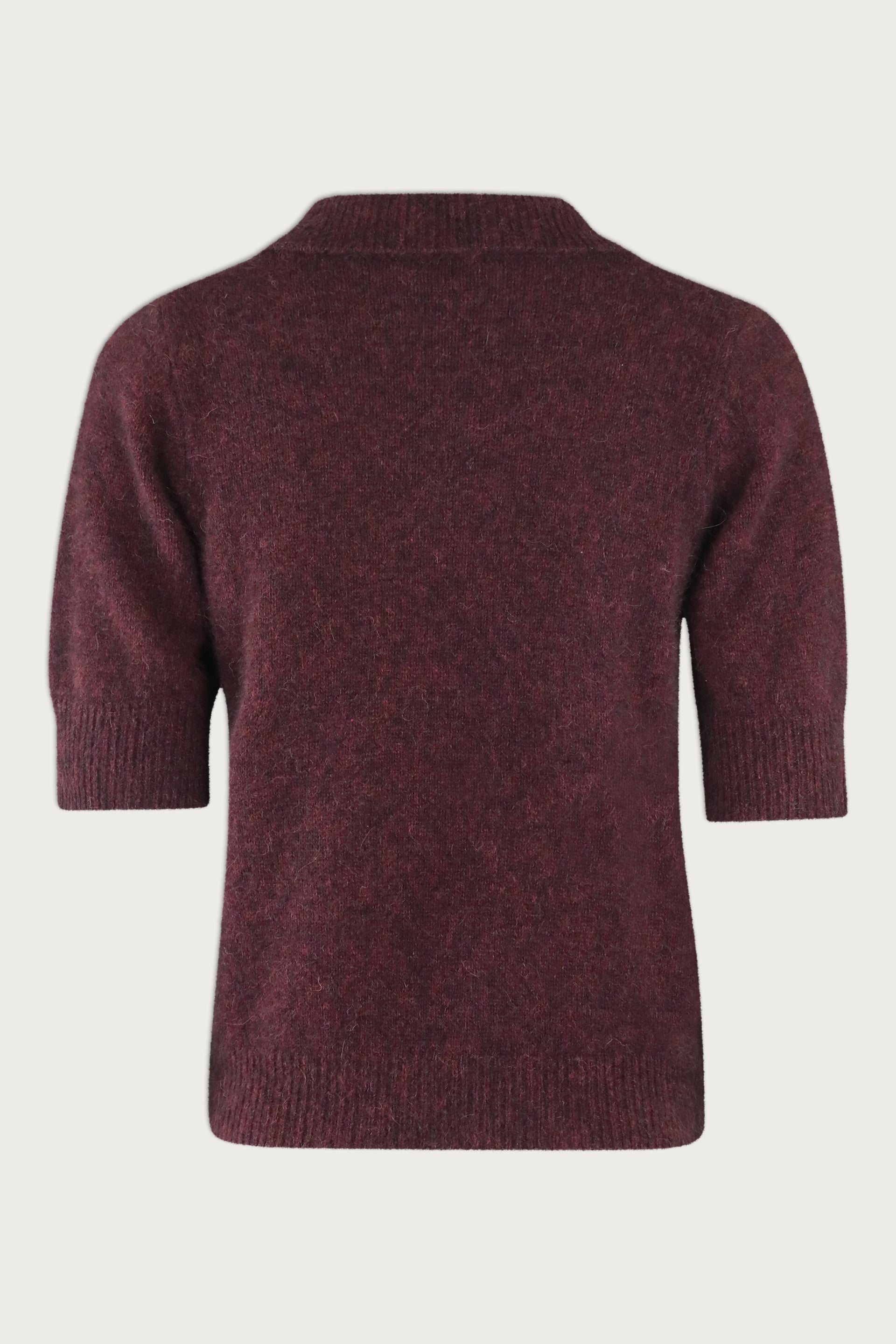 RICCA SWEATER | Red Wine Melange