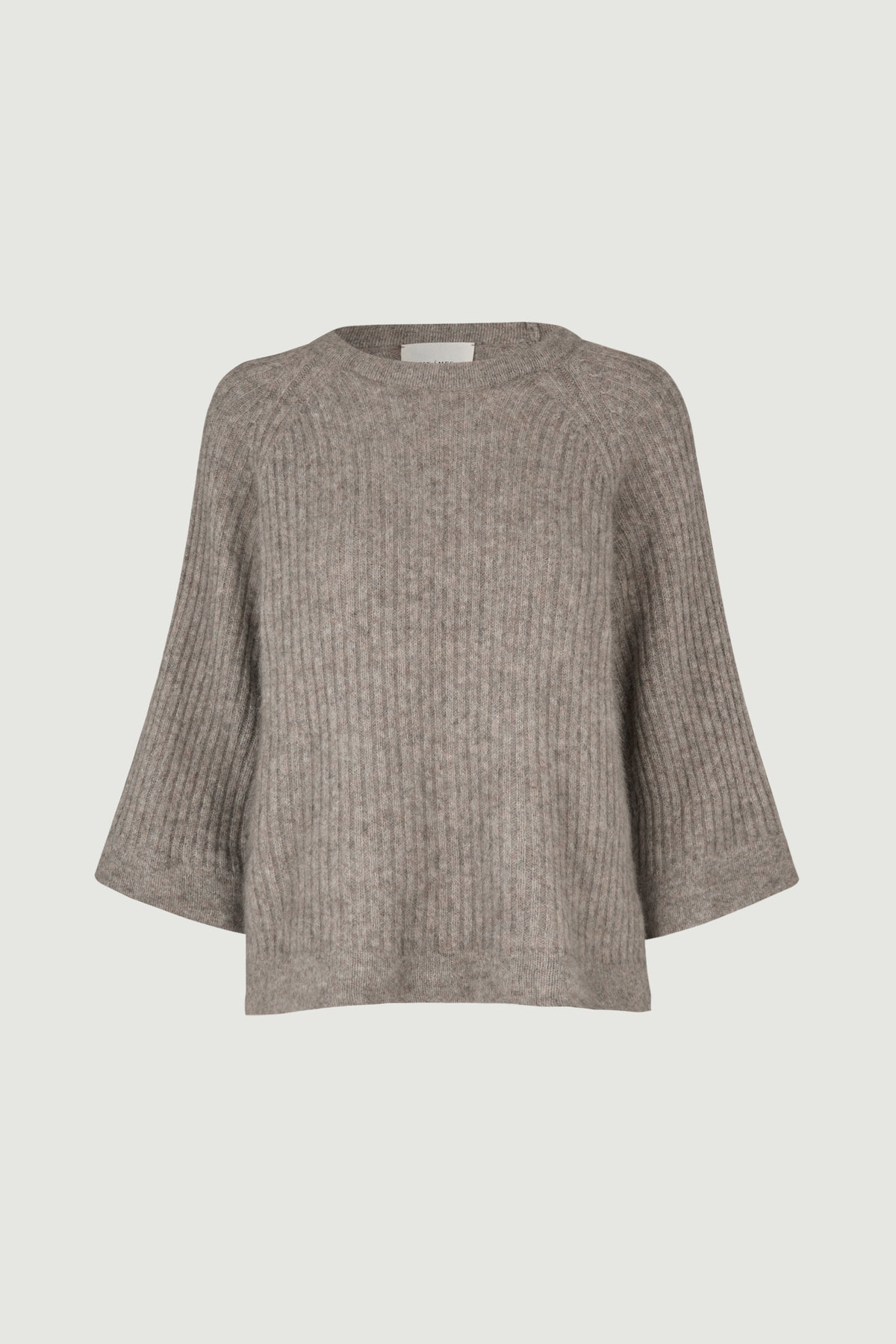 SAMANTHA SWEATER | Warm Grey-Beige