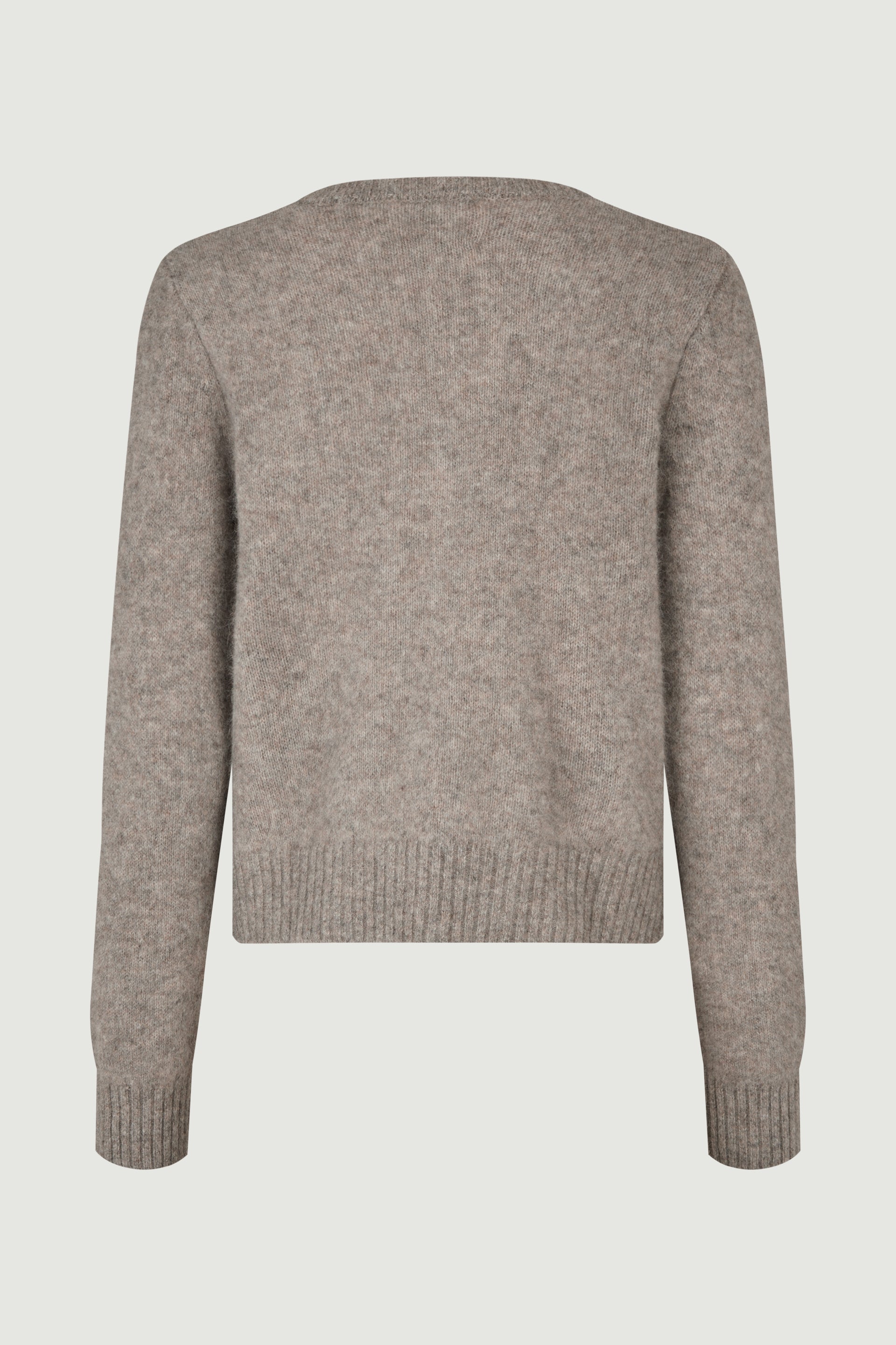 OLLE CARDIGAN | Warm Grey-Beige