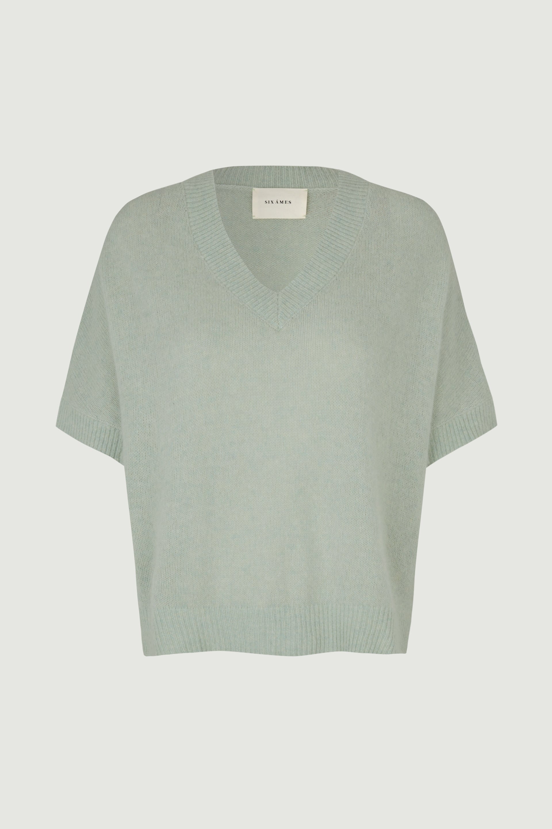 DANA SWEATER | Glacial Green Melange