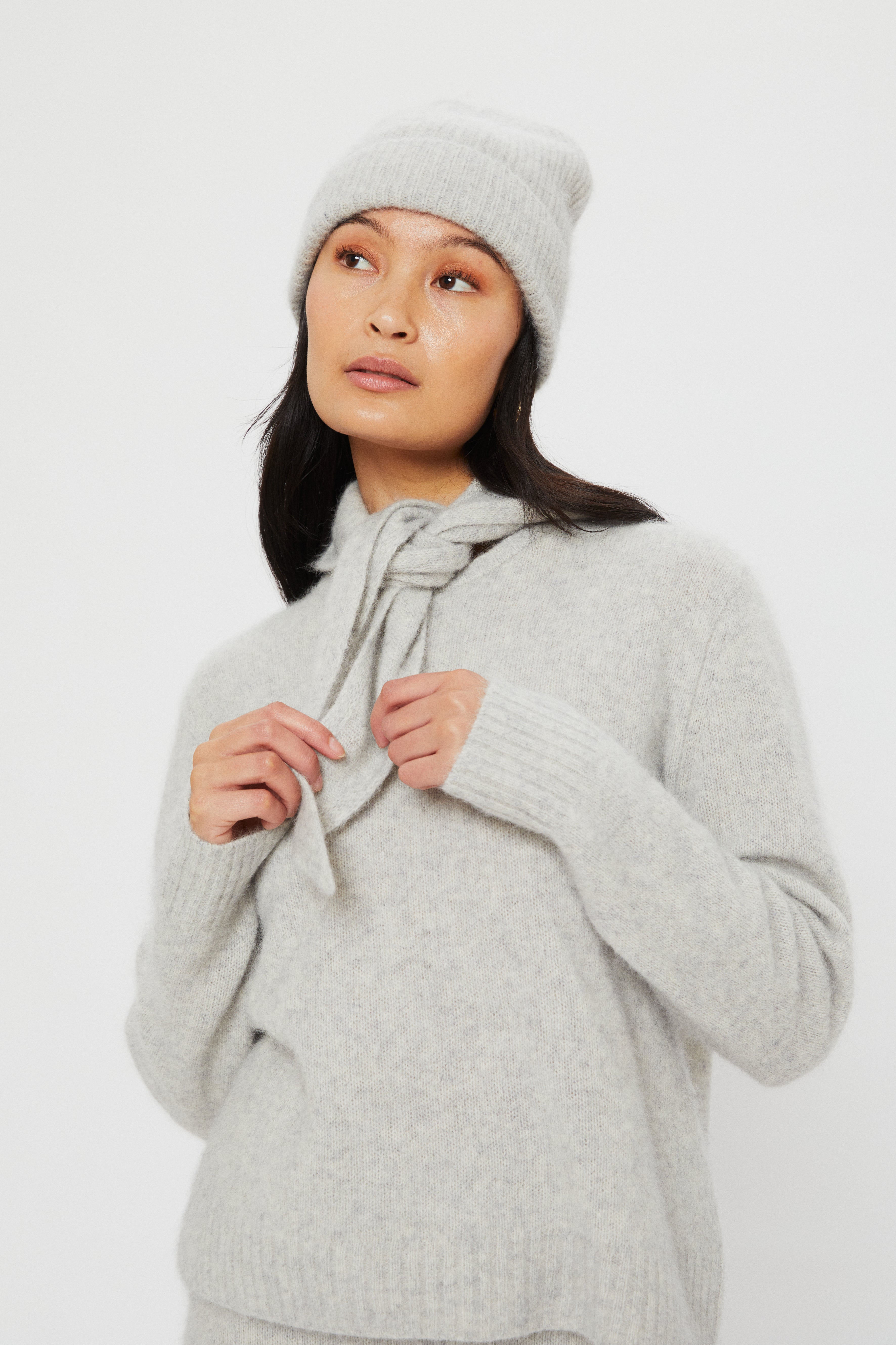 RAFFI HAT | Grey Melange