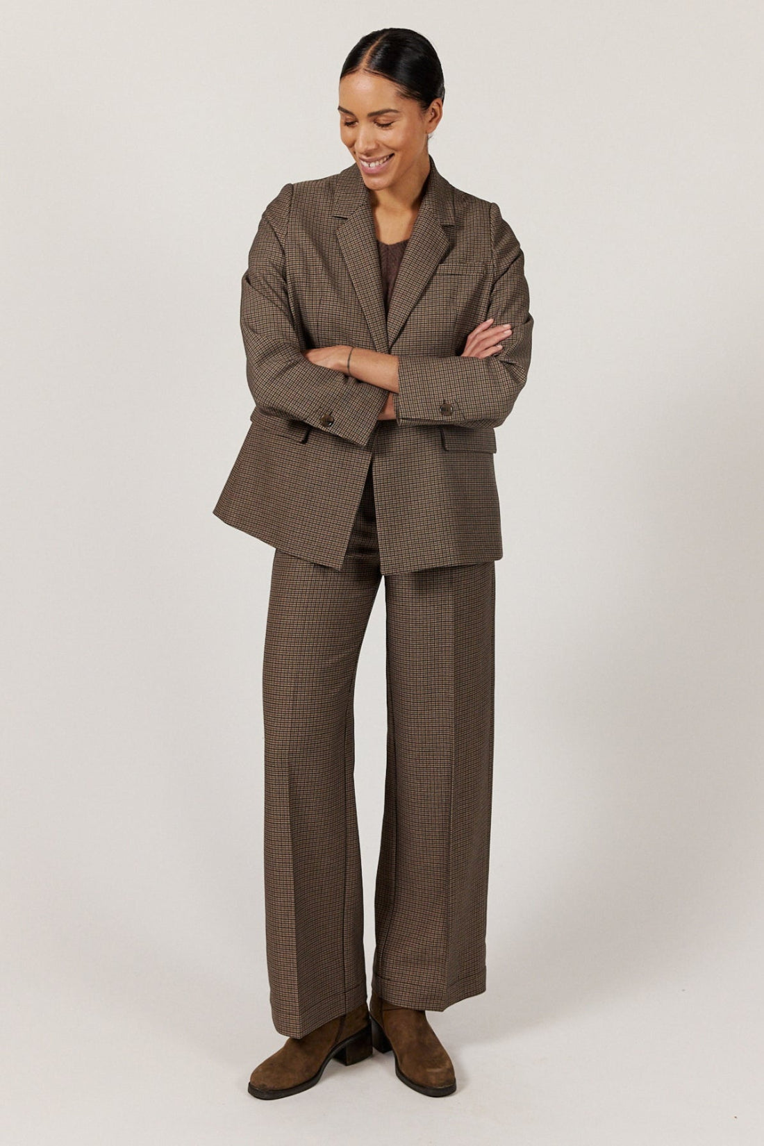 JACQUELIN PANTS | Autumn Check