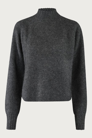 MAGNOLIA SWEATER | Dark Grey Melange