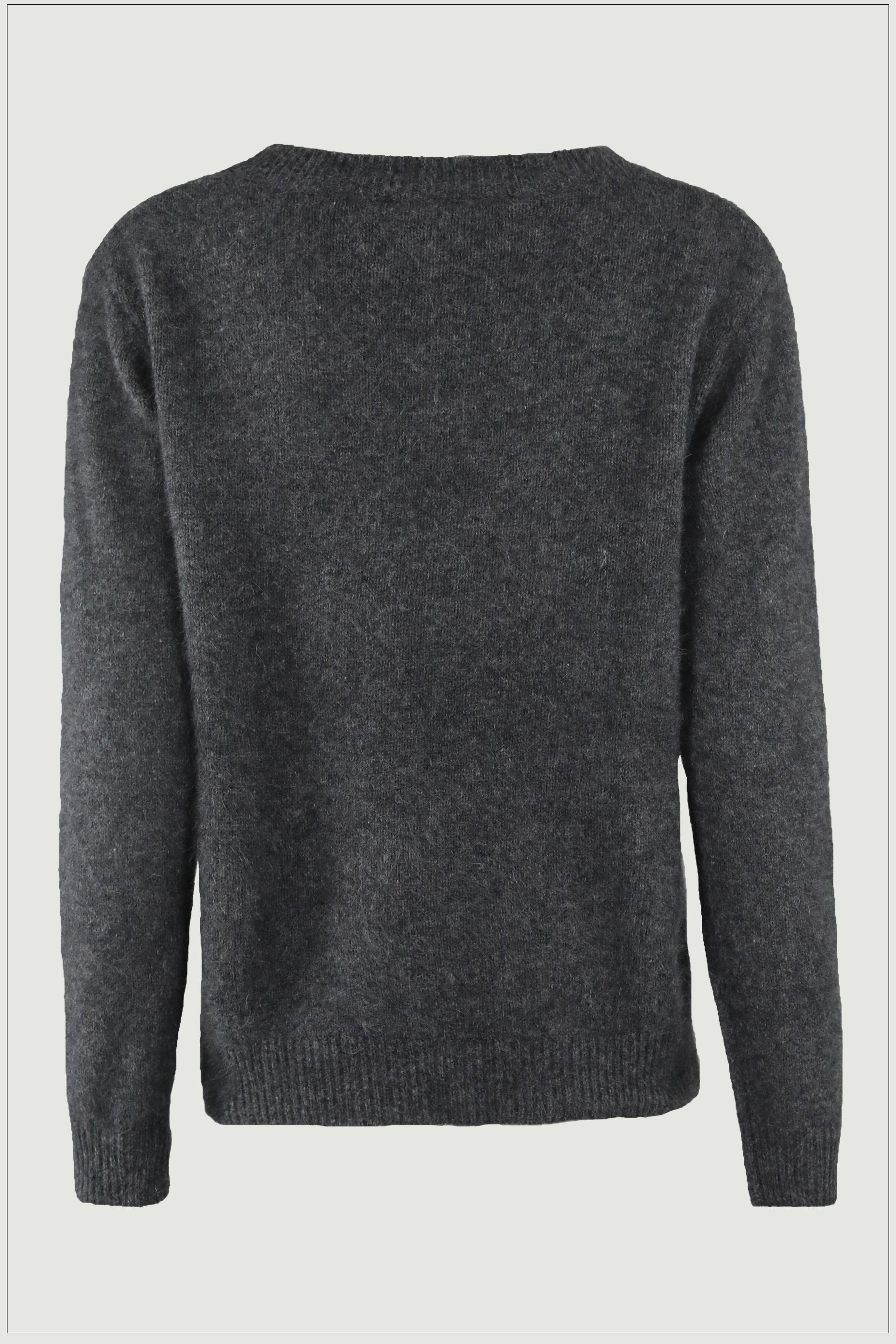 MEGAN SWEATER | Dark Grey Melange