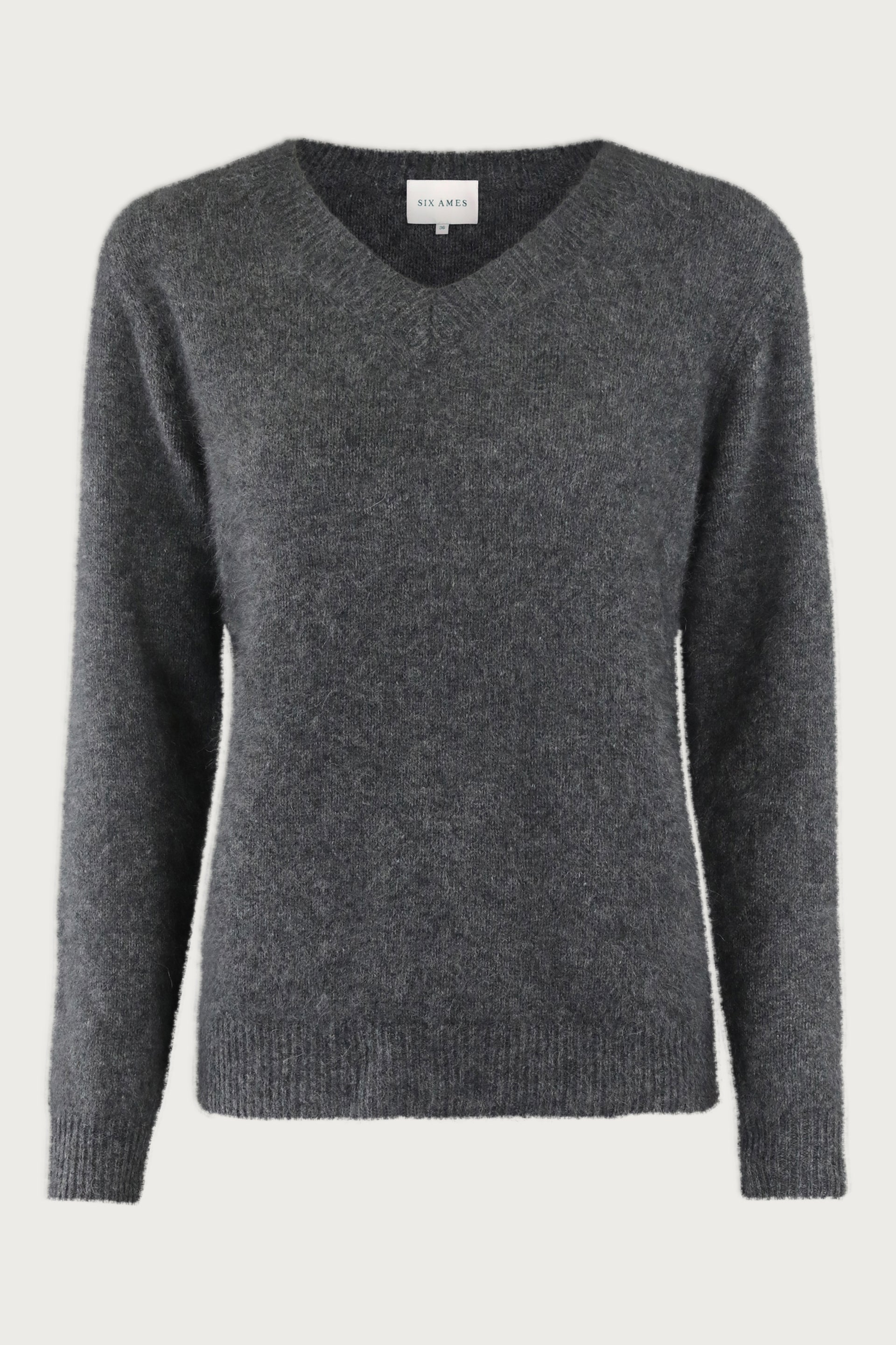 MEGAN SWEATER | Dark Grey Melange