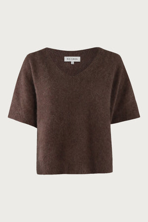 DANA SWEATER | Chocolate Mélange