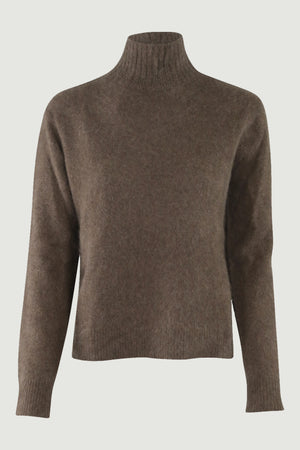 JADE SWEATER | Chocolate Mélange