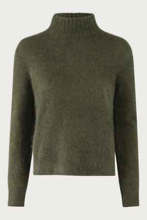 JADE SWEATER | Army mélange