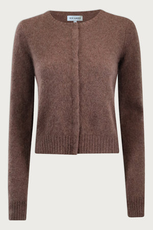 ULRIKKA CARDIGAN | Chocolate Mélange