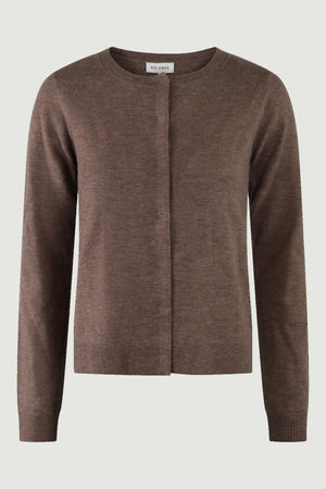 ULLA CARDIGAN | Brown Melange