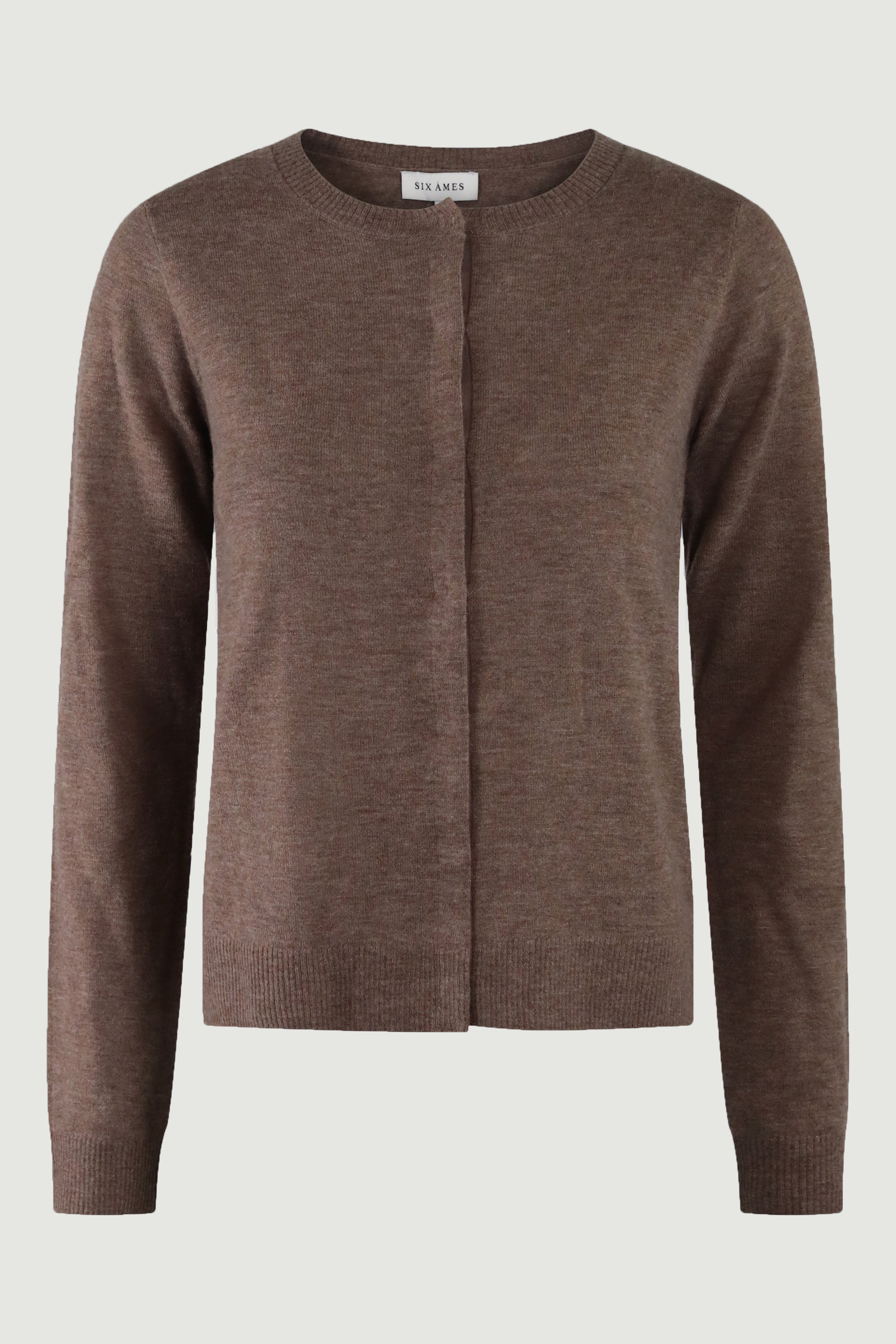 ULLA CARDIGAN | Brown Melange