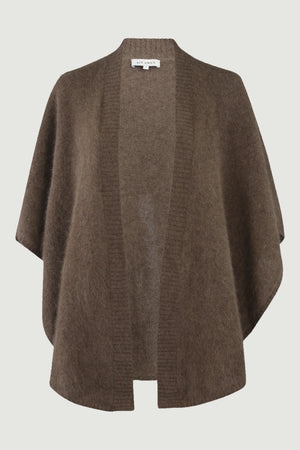 SANNE CARDIGAN | Chocolate Mélange