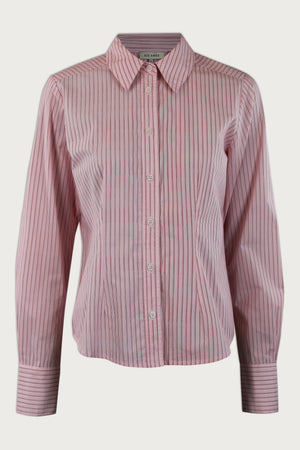 JEAN STRIPE SHIRT | Pink Stripe
