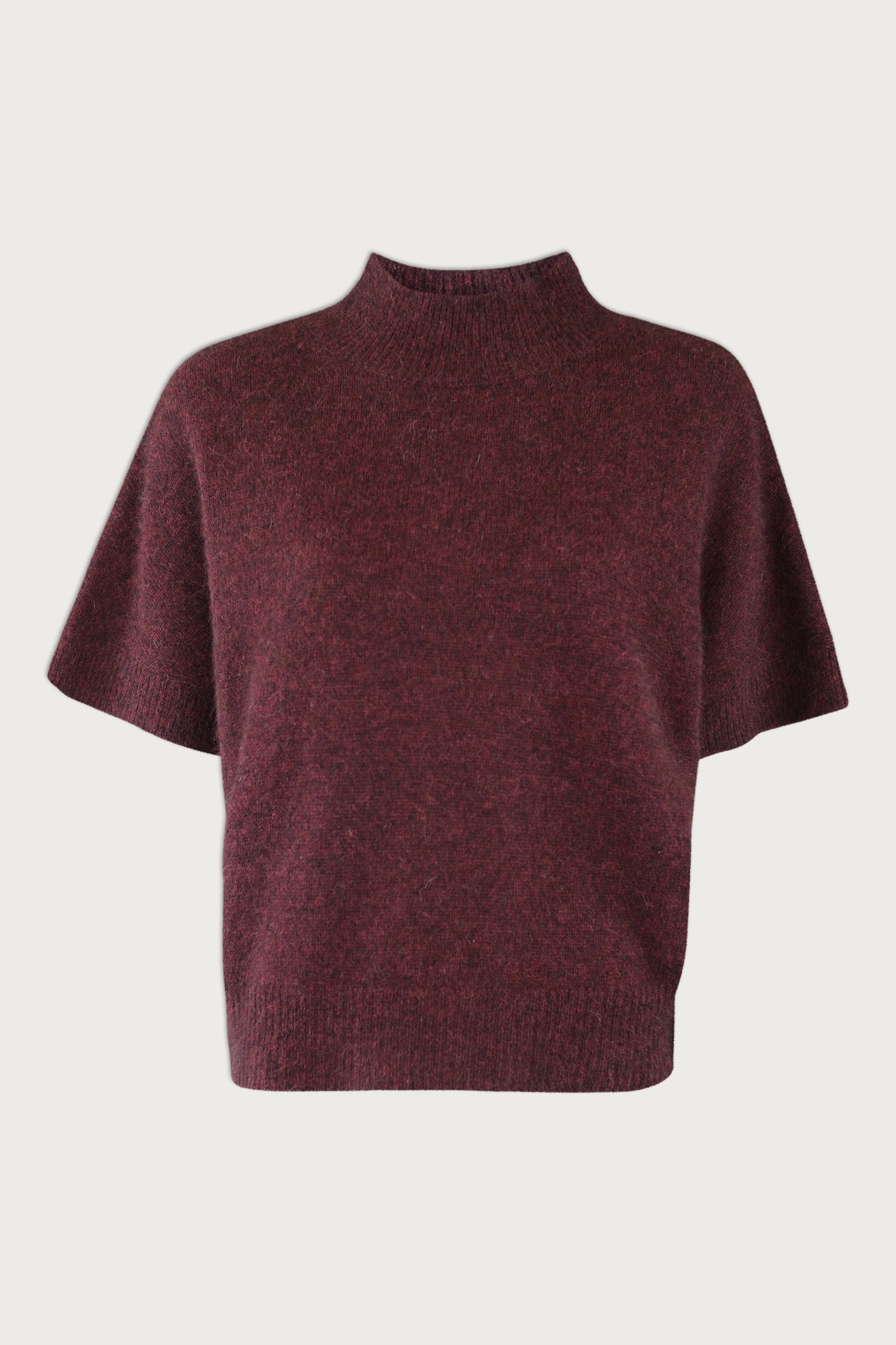 DOANNE SWEATER | Red Wine Melange