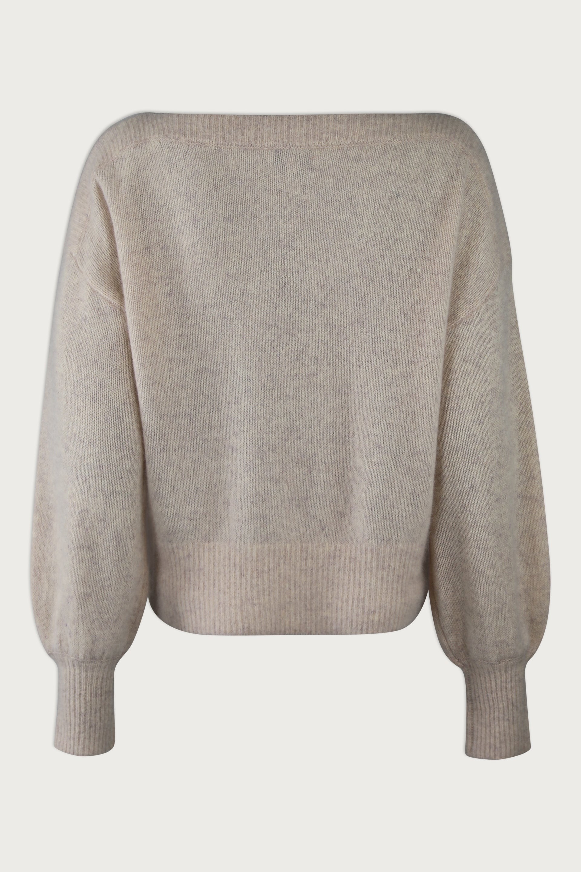 MALOU SWEATER | Off White Melange