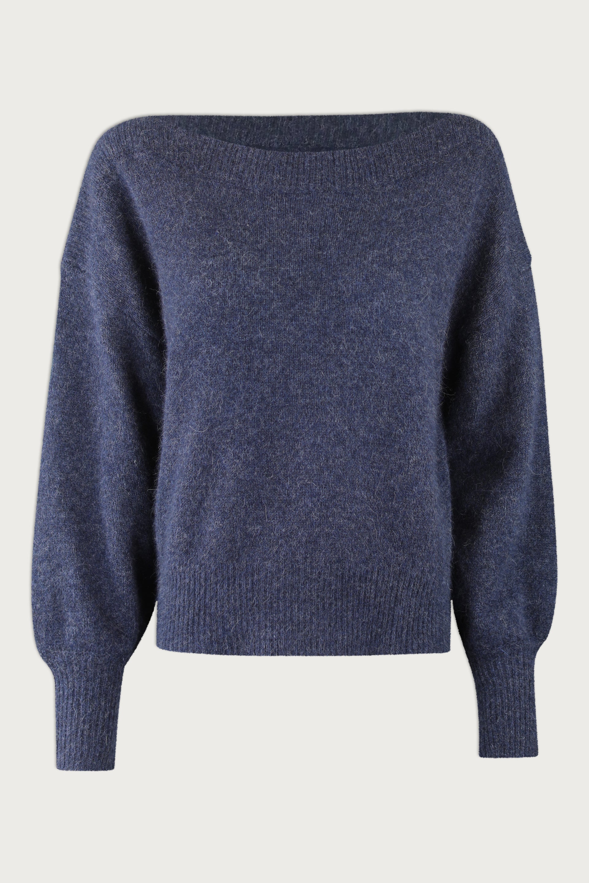 MALOU SWEATER | Deep Blue Melange