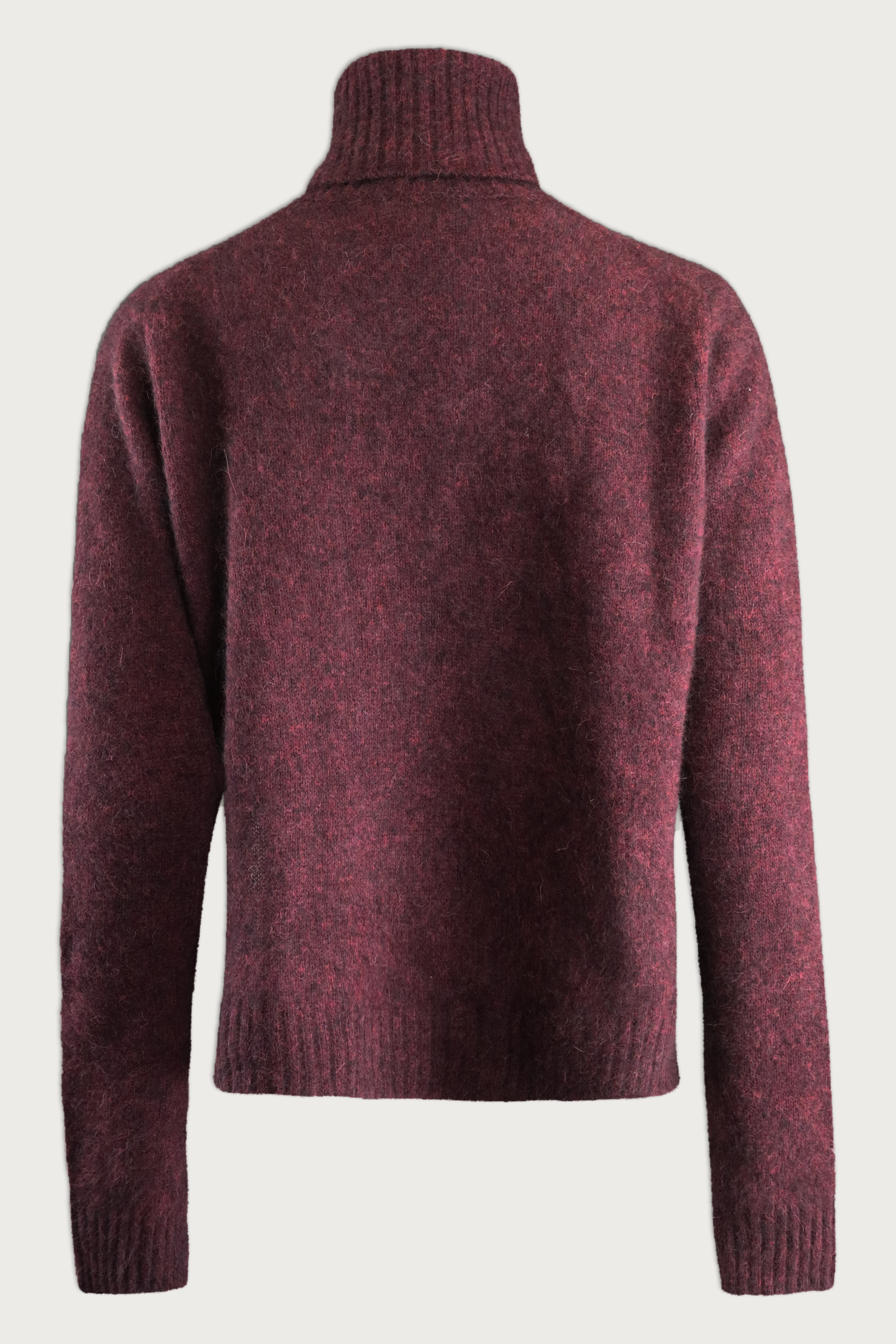 RILLO SWEATER | Red Wine Melange