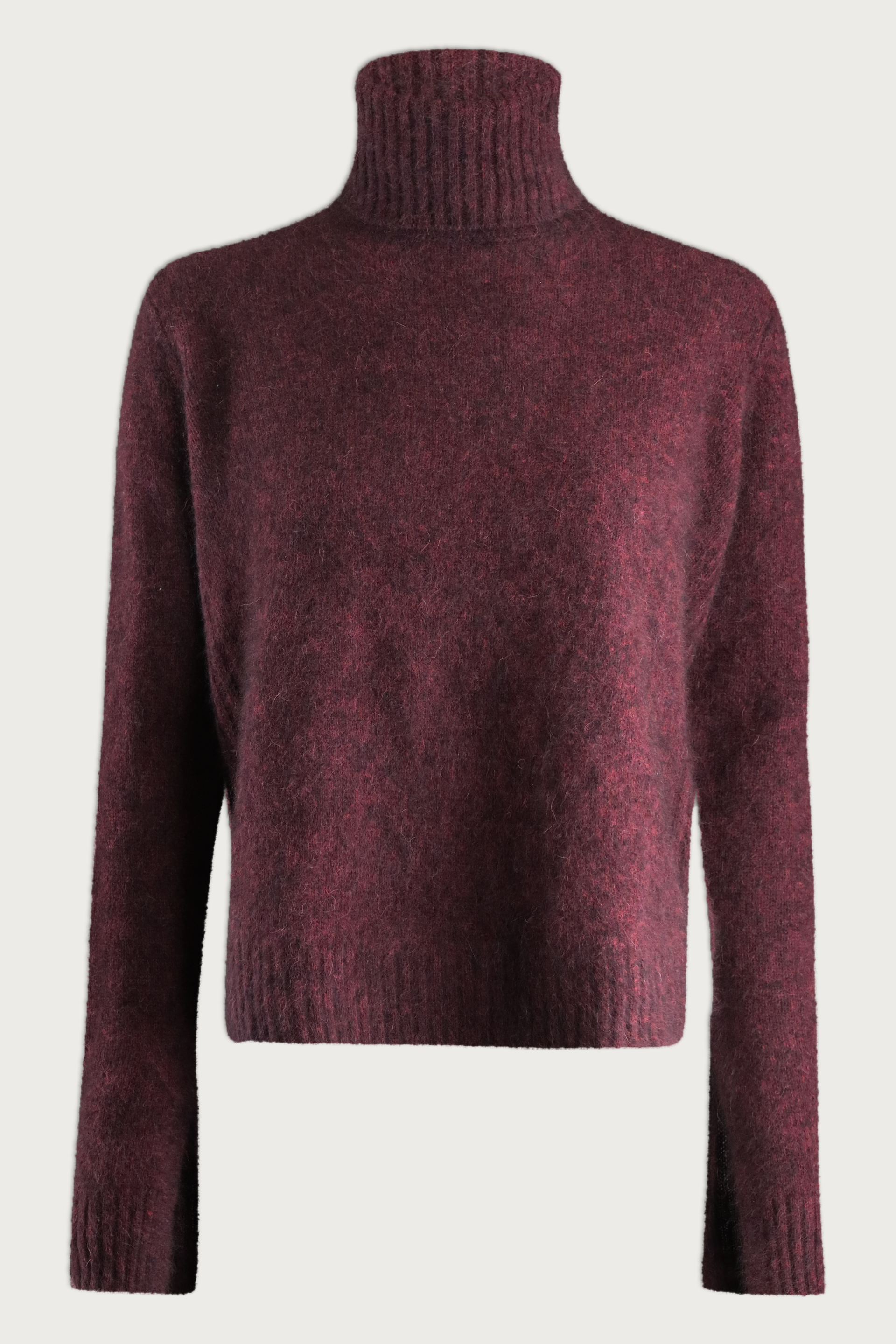 RILLO SWEATER | Red Wine Melange