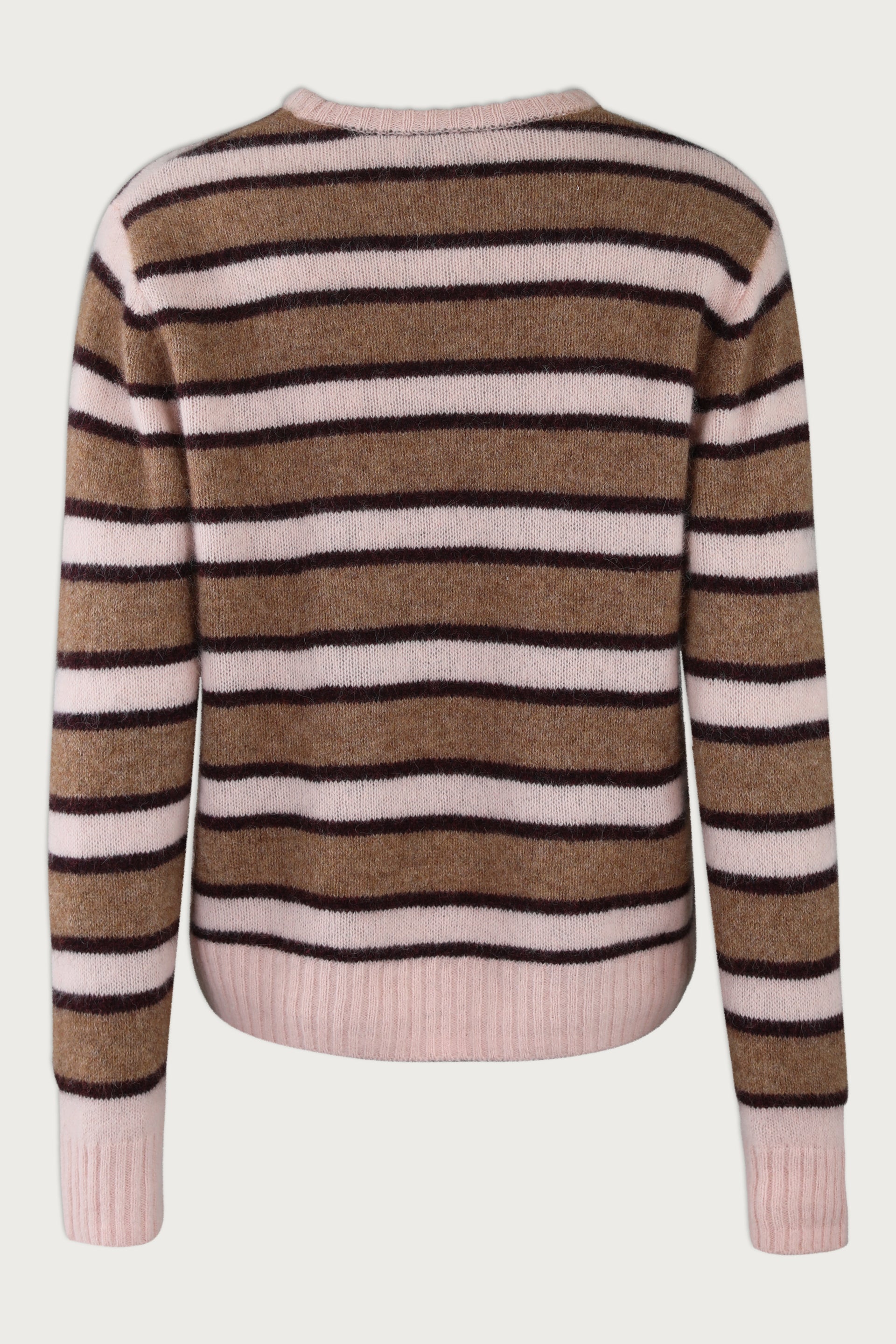 LILY STRIPE SWEATER | Dusty Blush Stripe