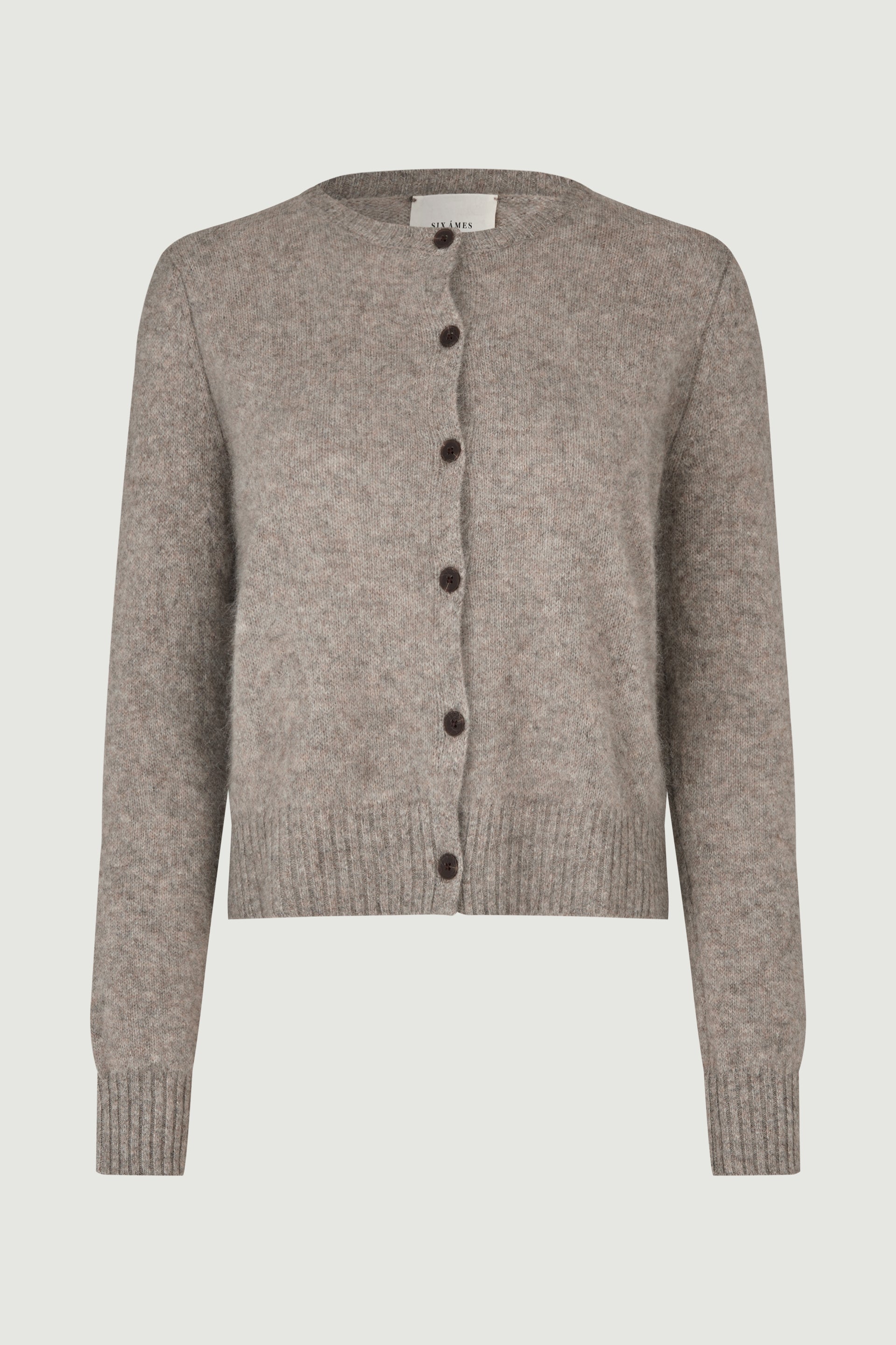 OLLE CARDIGAN | Warm Grey-Beige