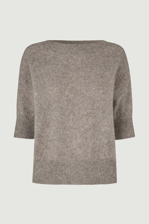 MOI SWEATER | Warm Grey-Beige