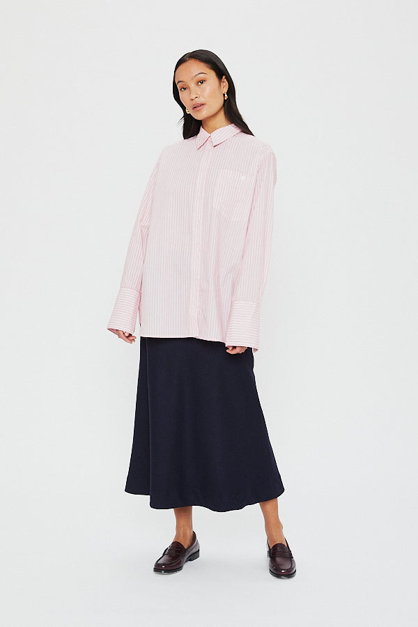 TINE STRIPE SHIRT | Pink Stripe